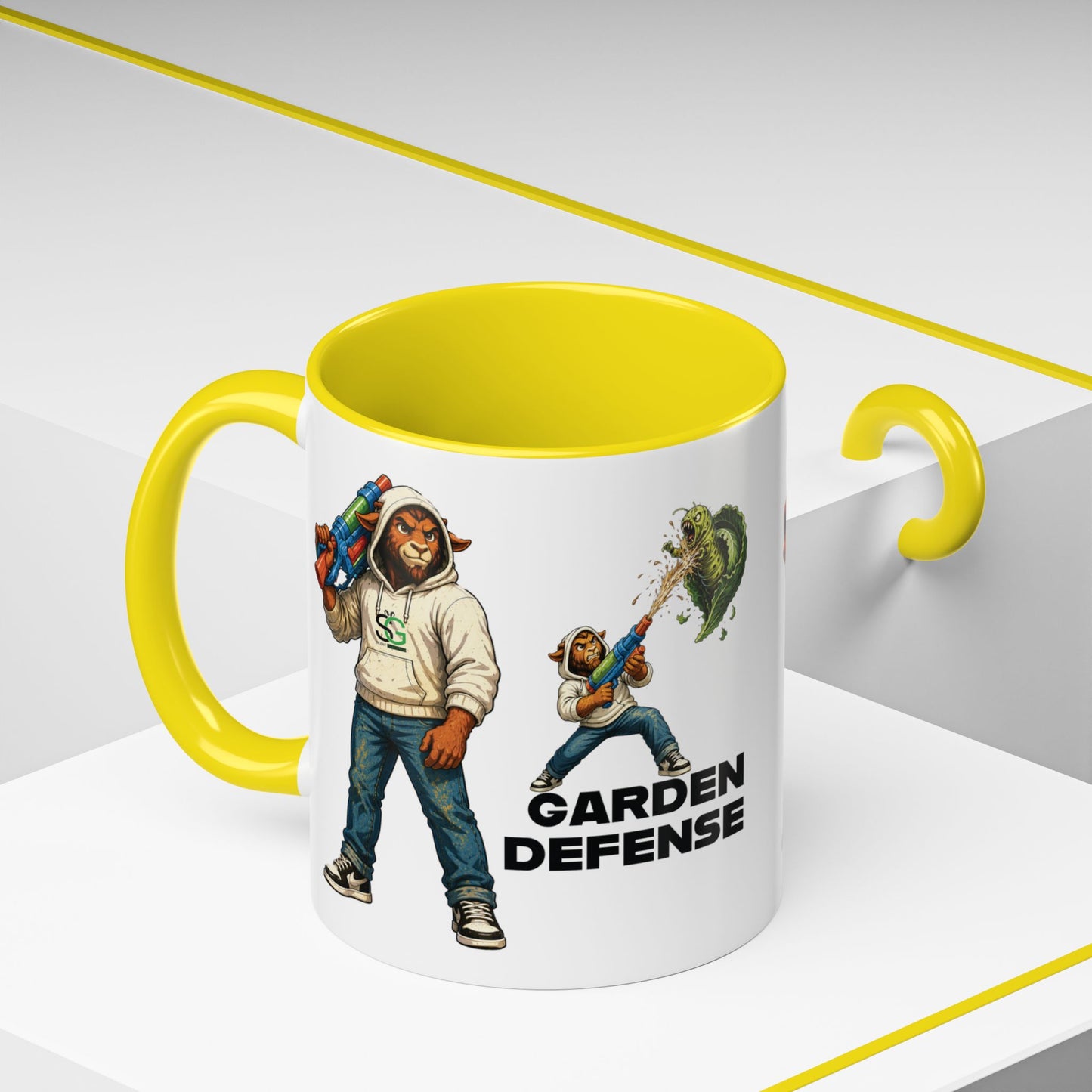 The Goat Garden Defense 11oz Coffee Mug