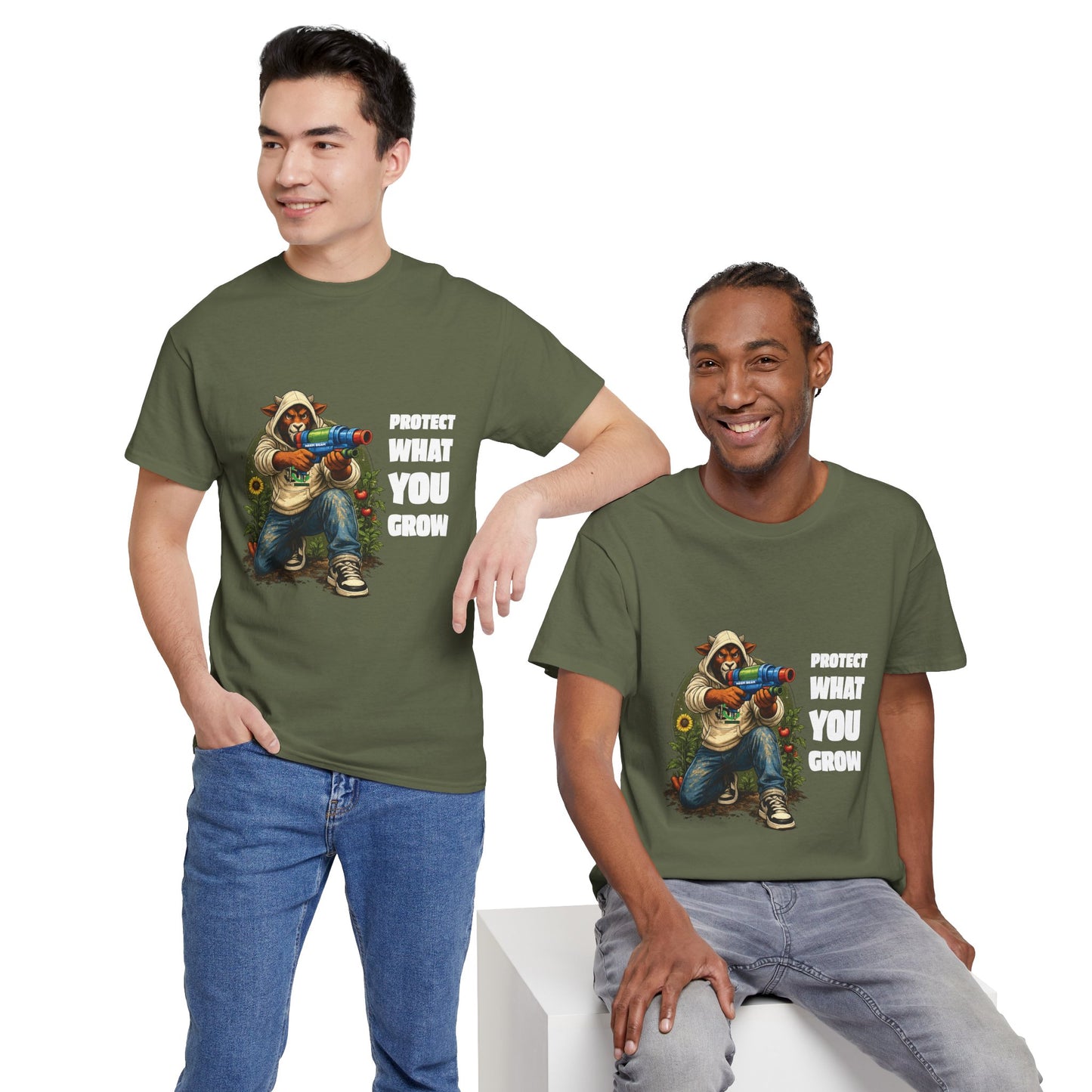 The Goat Protect What You Grow Tee