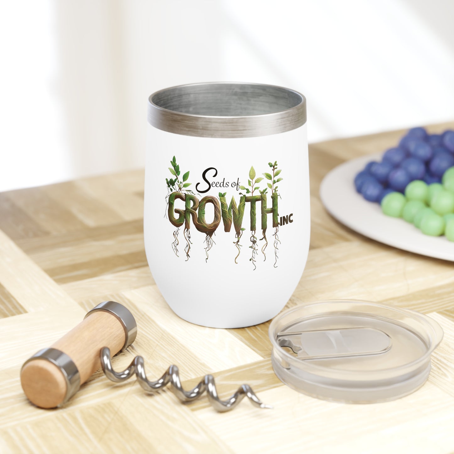 Seeds of Growth Chill Wine Tumbler (12oz)