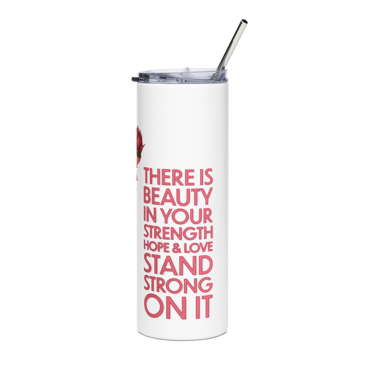 Sunflower Power: Stand Strong On It 20oz Tumbler