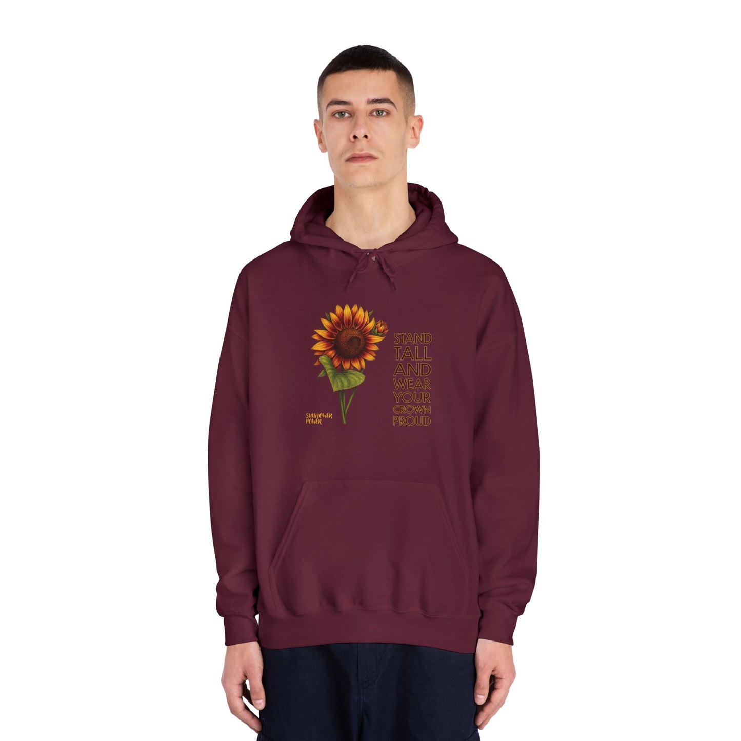 Sunflower Power Hoodie: Wear Your Crown Proud