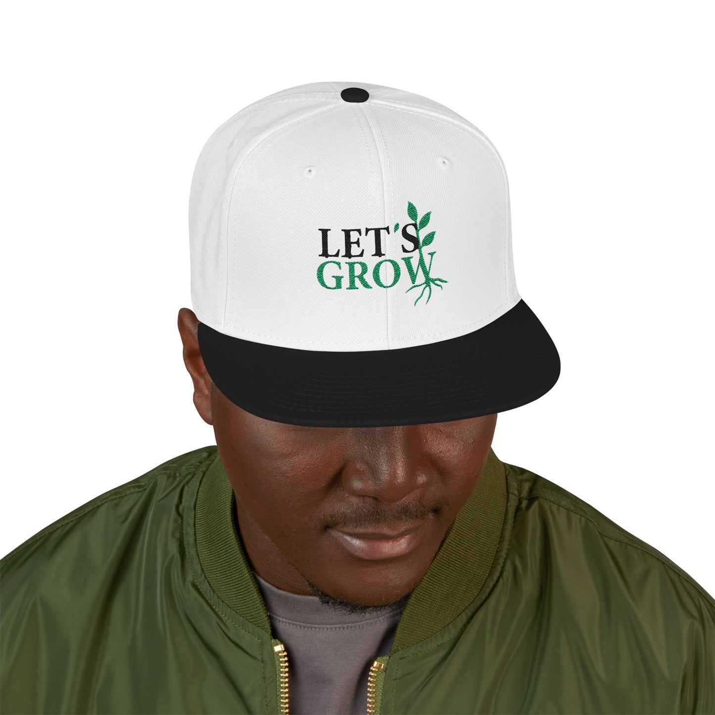 Let''s Grow - Purpose Snapback (Embroidery)