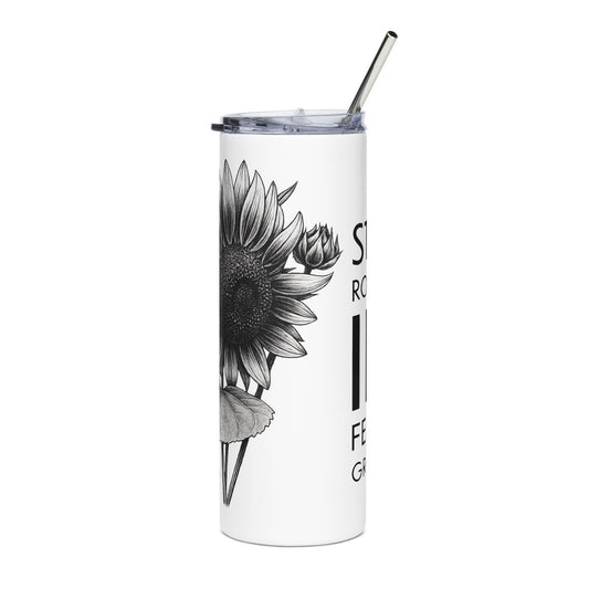 Sunflower Power: Stay Rooted 20oz Tumbler