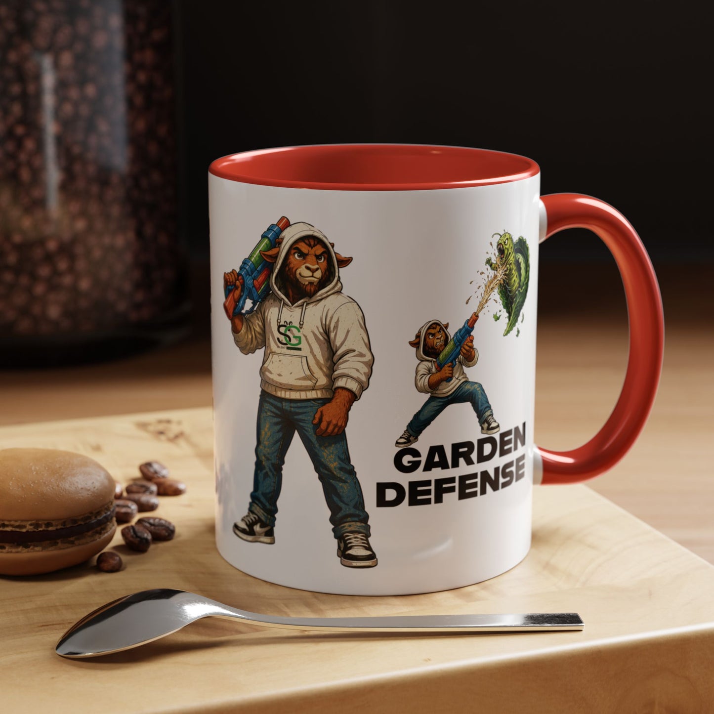The Goat Garden Defense 11oz Coffee Mug