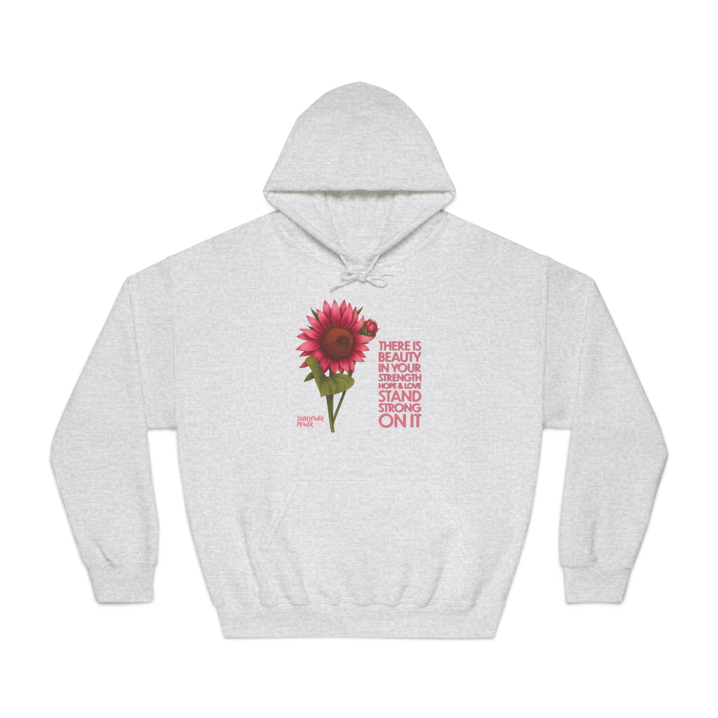 Sunflower Power Hoodie: Stand Strong On It