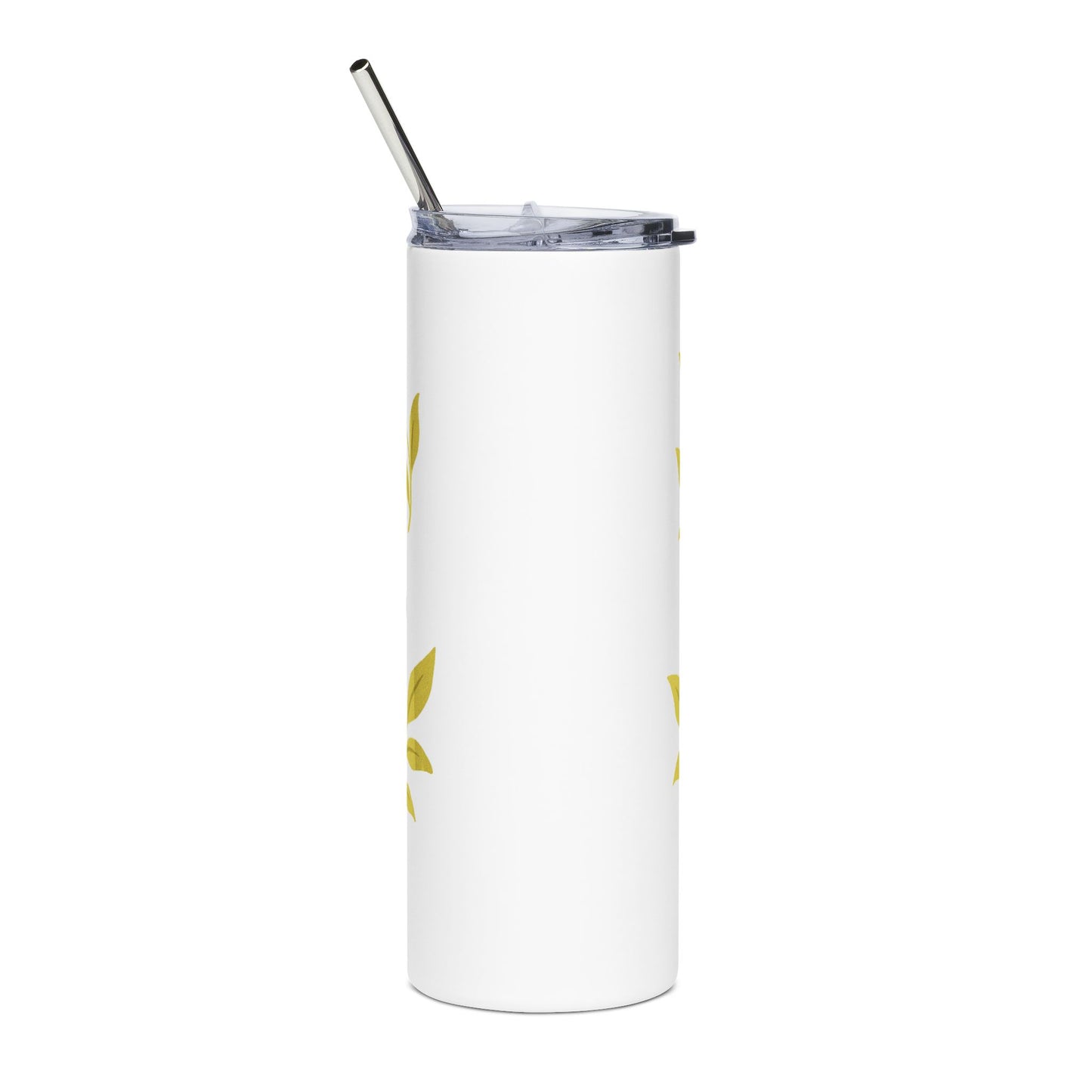 What's Growing On? - Yellow Camo 20oz Tumbler