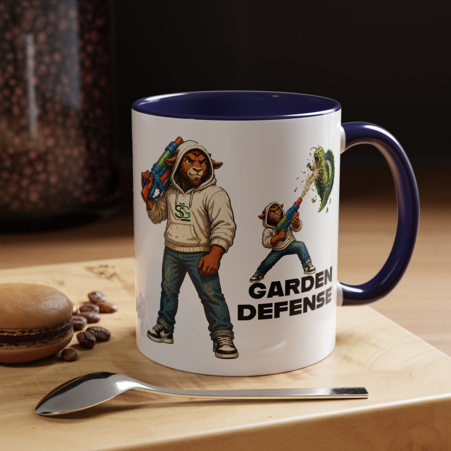 The Goat Garden Defense 11oz Coffee Mug