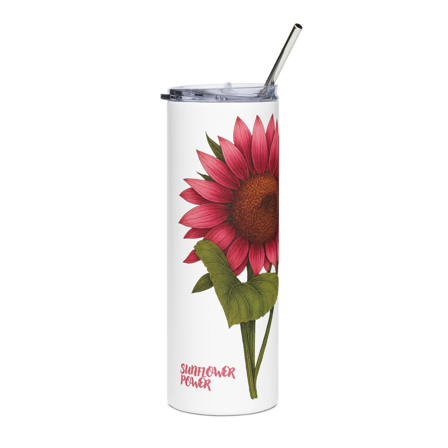 Sunflower Power: Stand Strong On It 20oz Tumbler