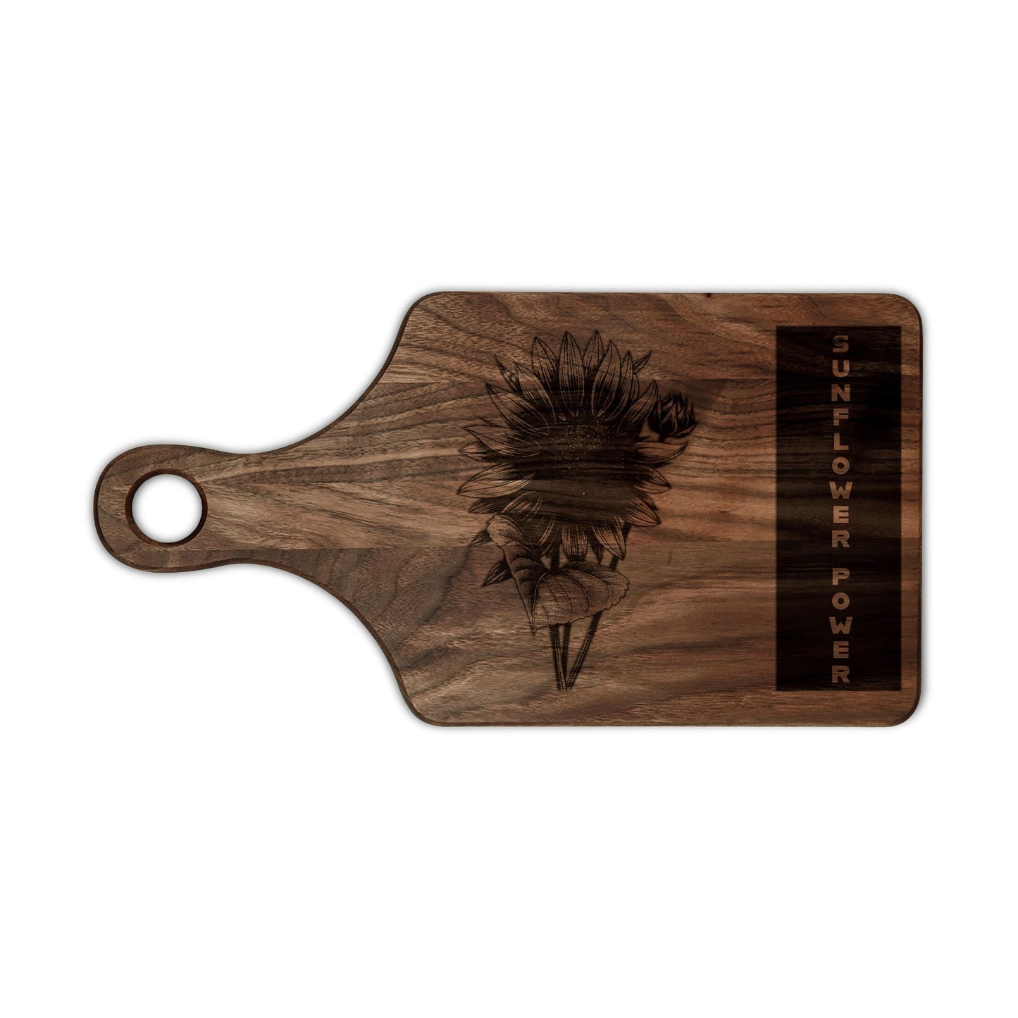 Sunflower Power Wooden Cutting Board