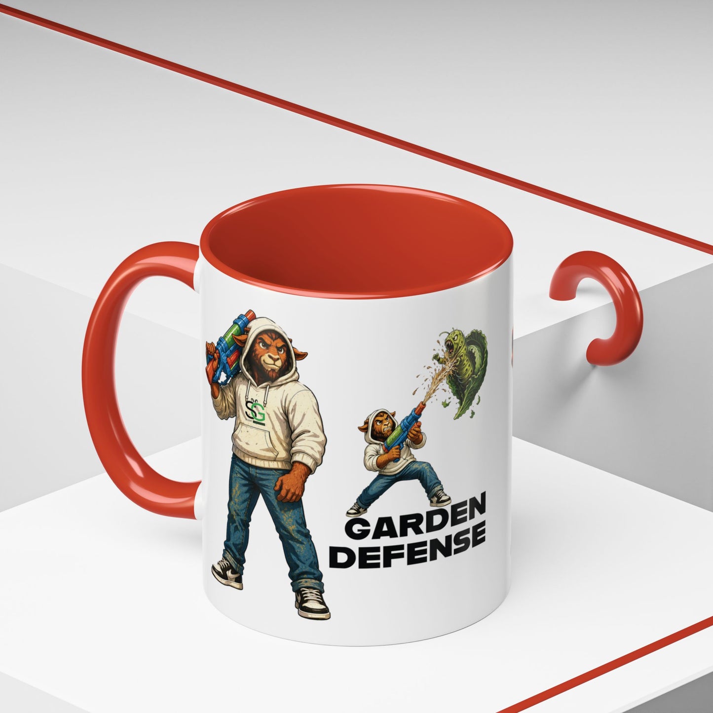 The Goat Garden Defense 11oz Coffee Mug
