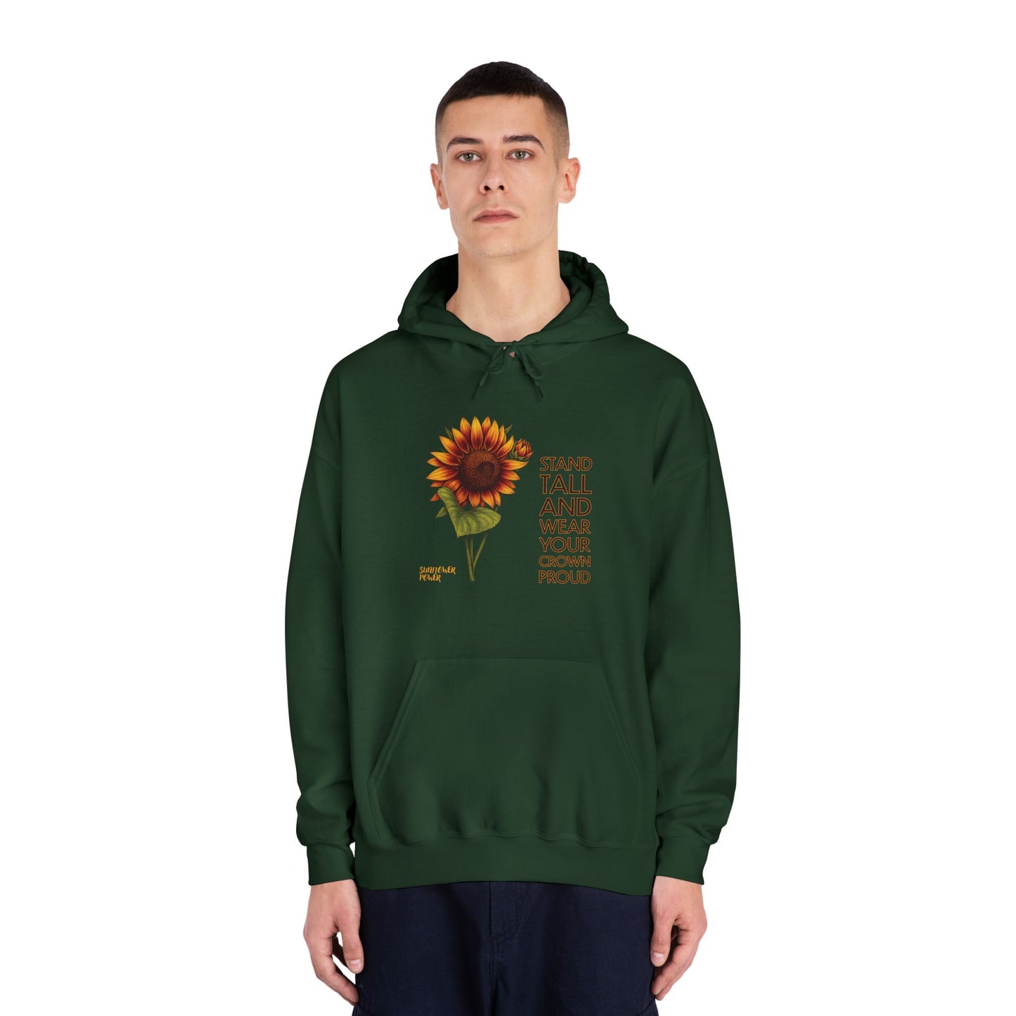 Sunflower Power Hoodie: Wear Your Crown Proud