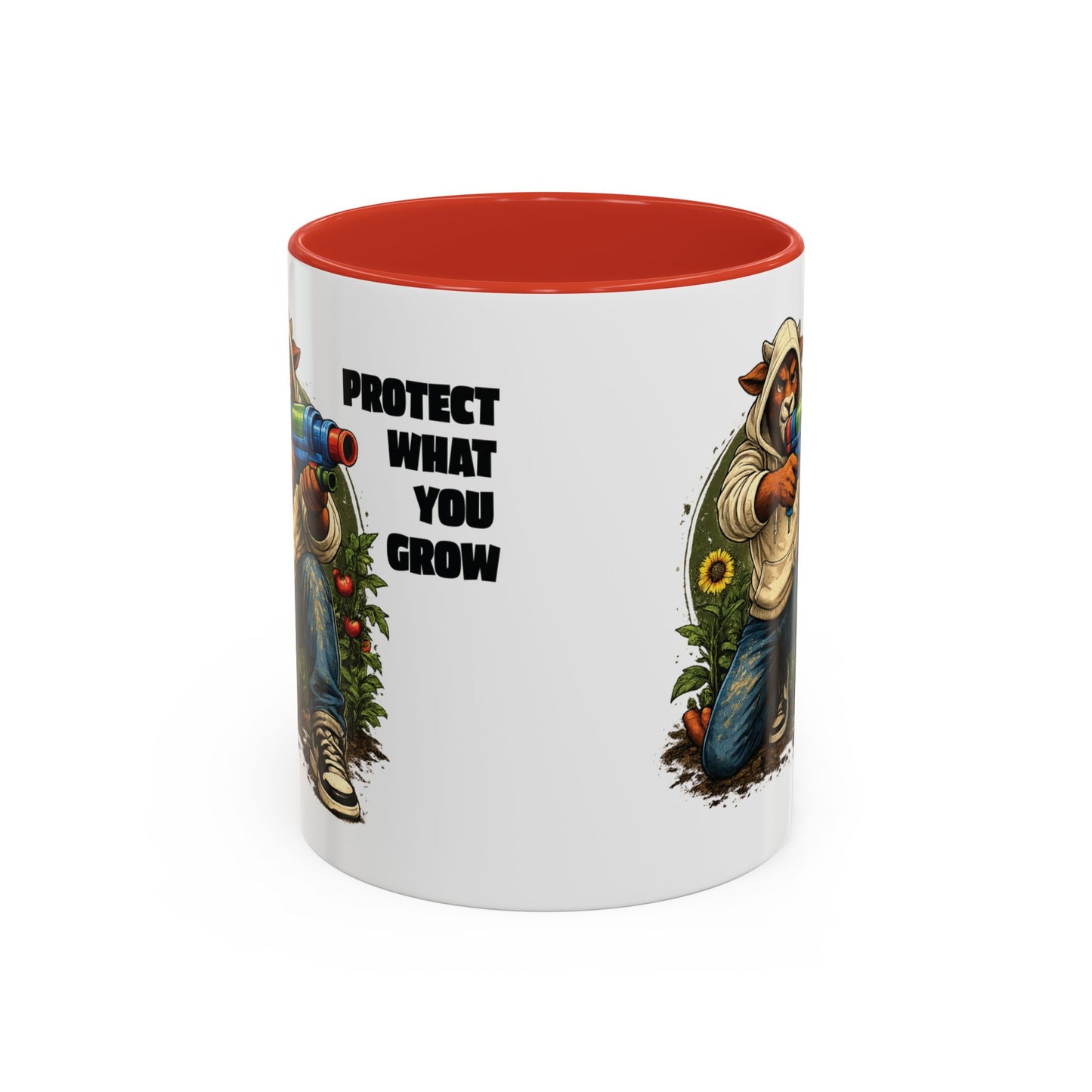 The Goat Protect What You Grow 11 oz Coffee Mug