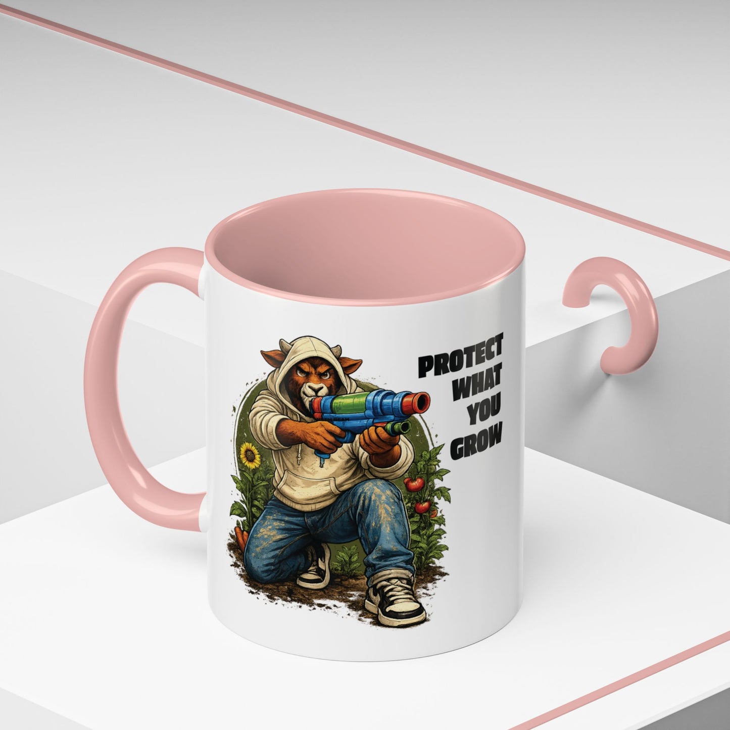 The Goat Protect What You Grow 11 oz Coffee Mug