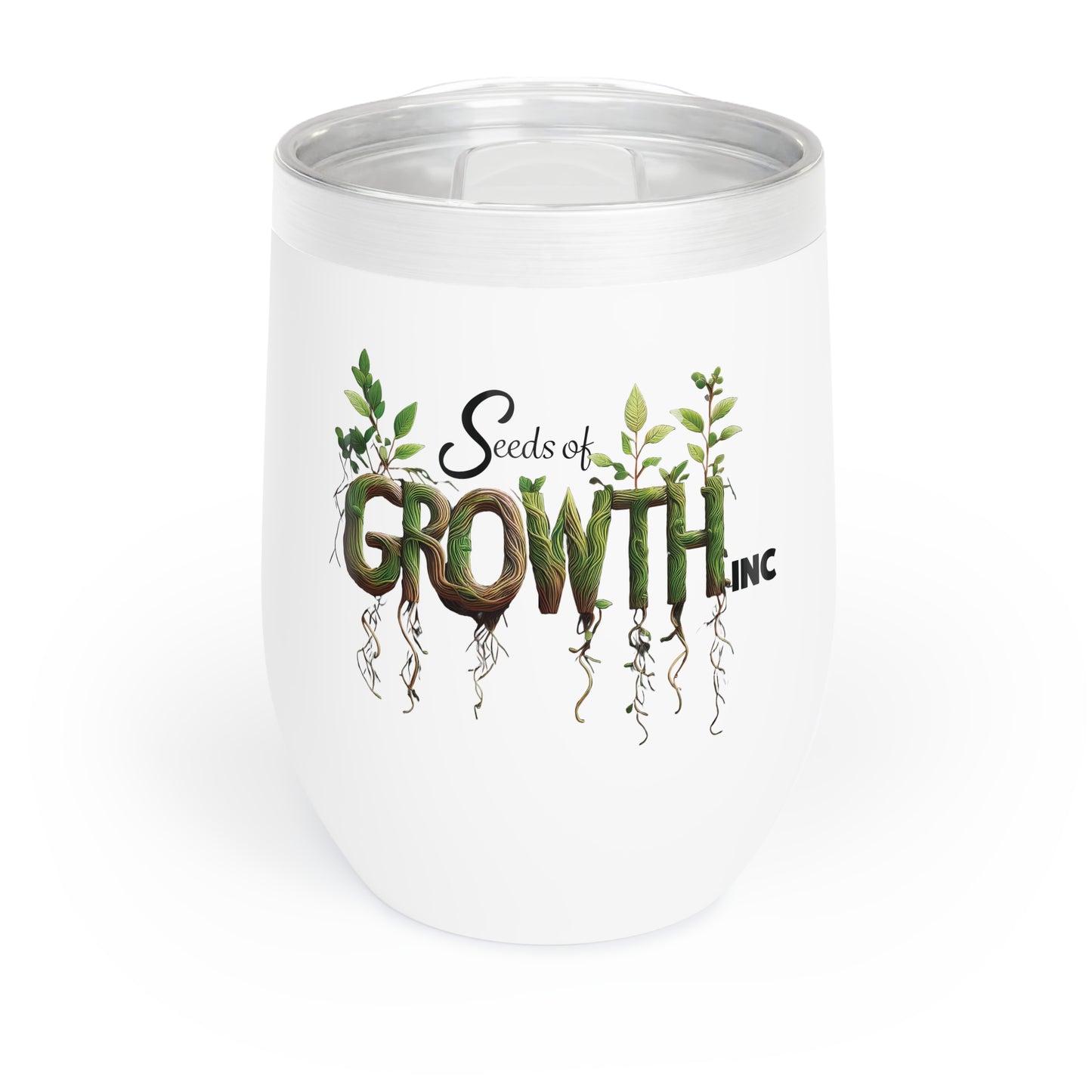 Seeds of Growth Chill Wine Tumbler (12oz)