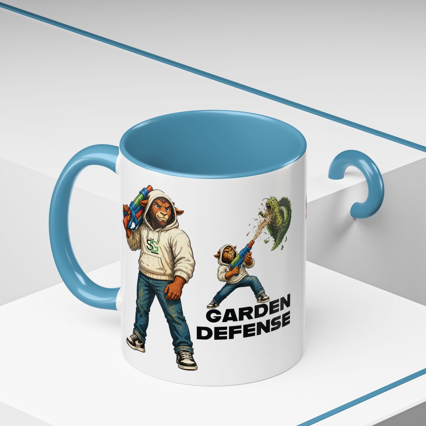 The Goat Garden Defense 11oz Coffee Mug