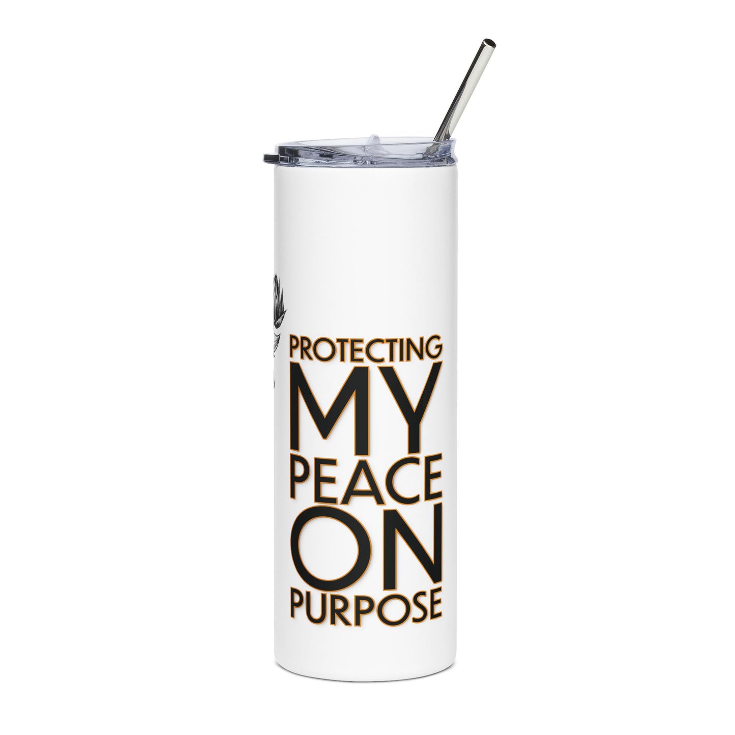 Sunflower Power: Protecting My Peace 20oz Tumbler