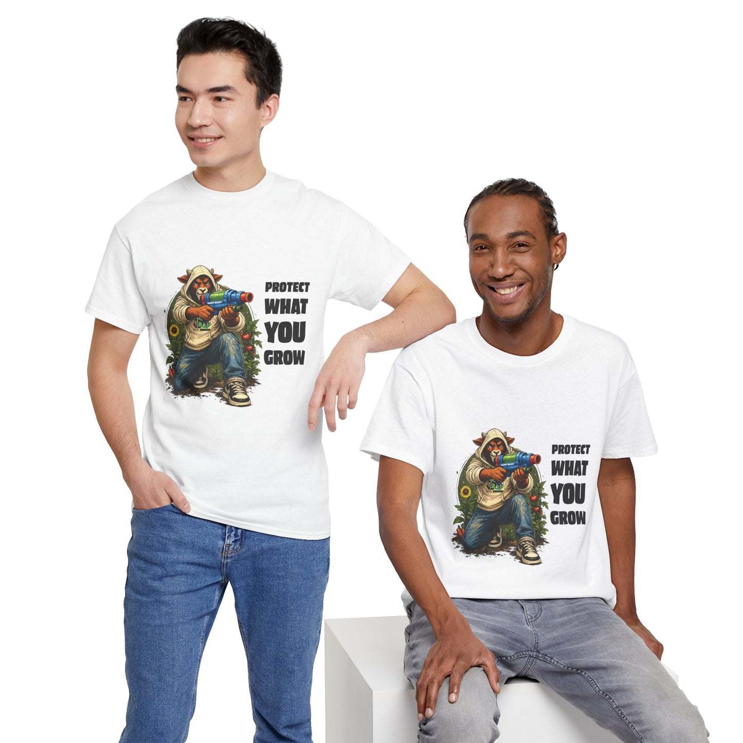 The Goat Protect What You Grow Tee