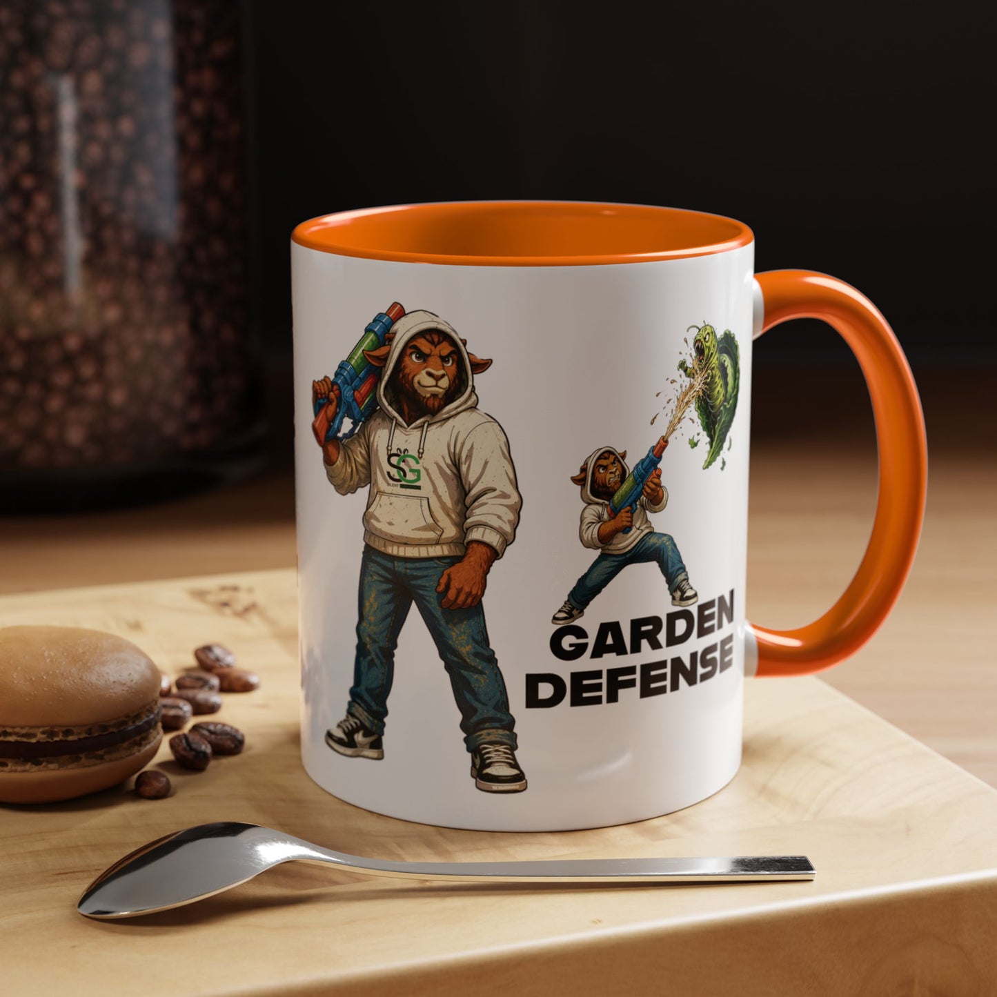 The Goat Garden Defense 11oz Coffee Mug