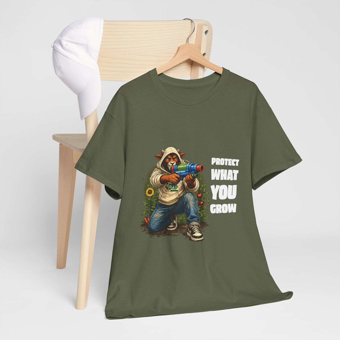 The Goat Protect What You Grow Tee