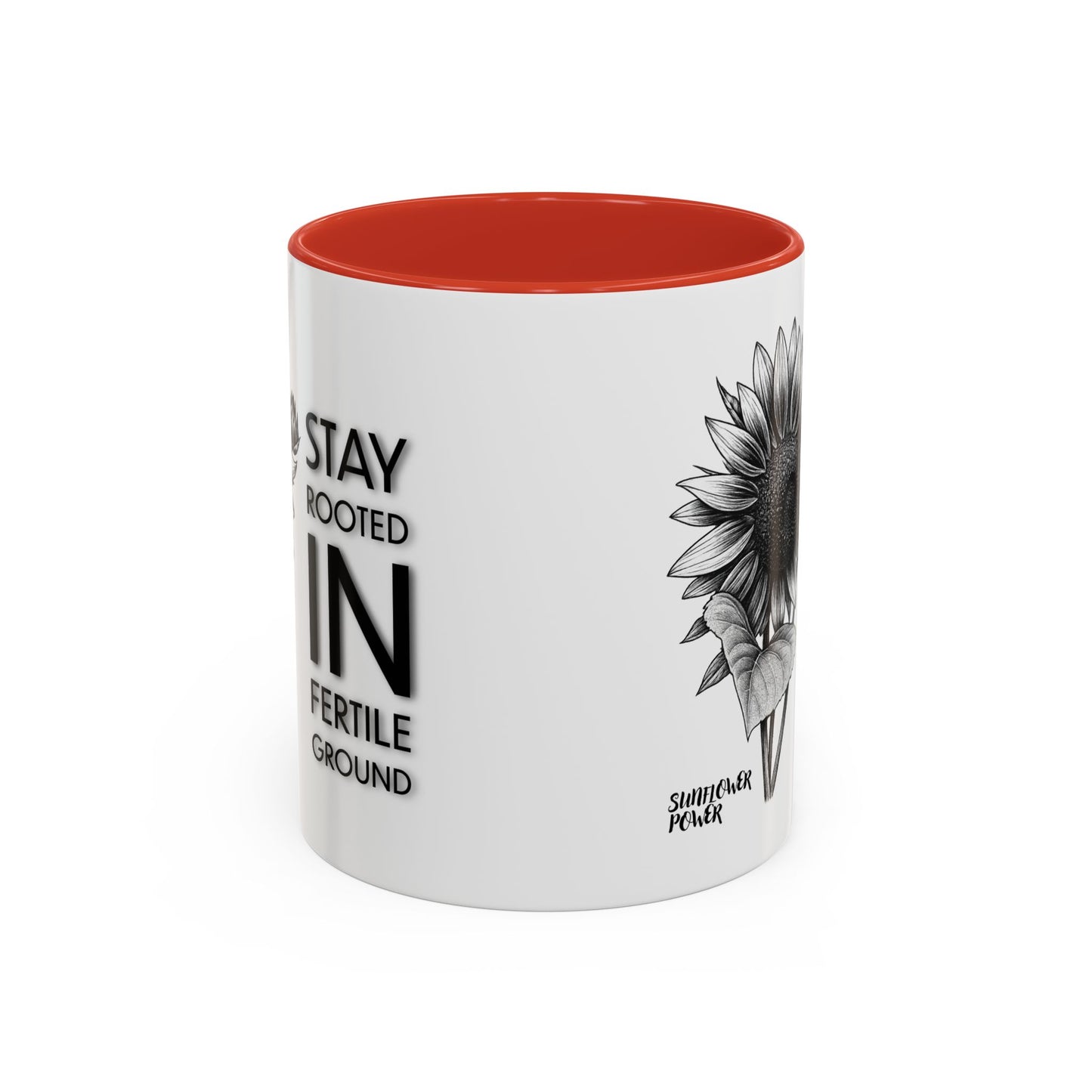 Sunflower Power: Stay Rooted Mug (11oz)