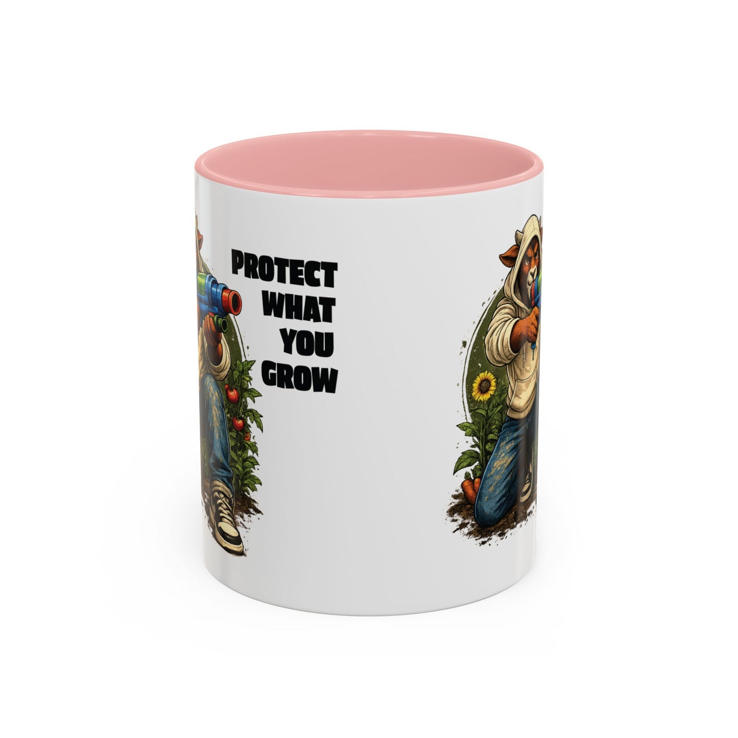The Goat Protect What You Grow 11 oz Coffee Mug