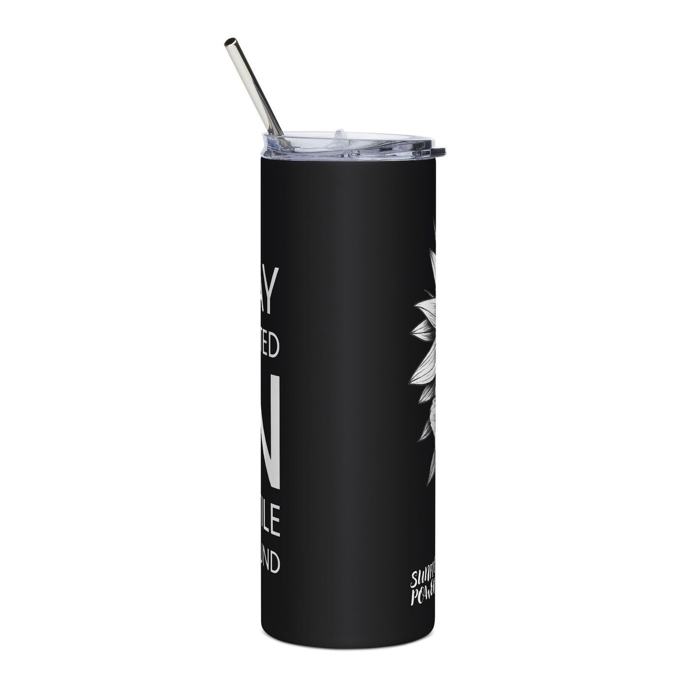 Sunflower Power: Stay Rooted 20oz Tumbler