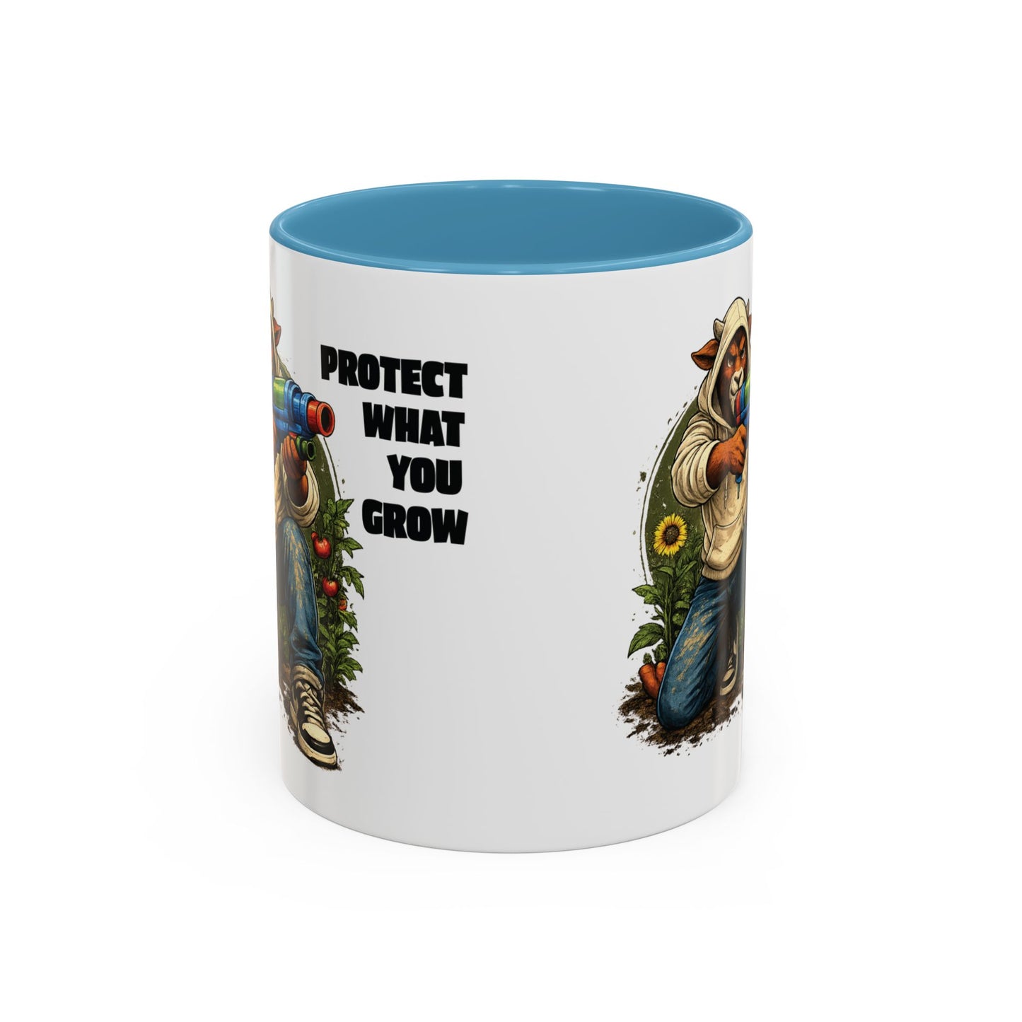 The Goat Protect What You Grow 11 oz Coffee Mug