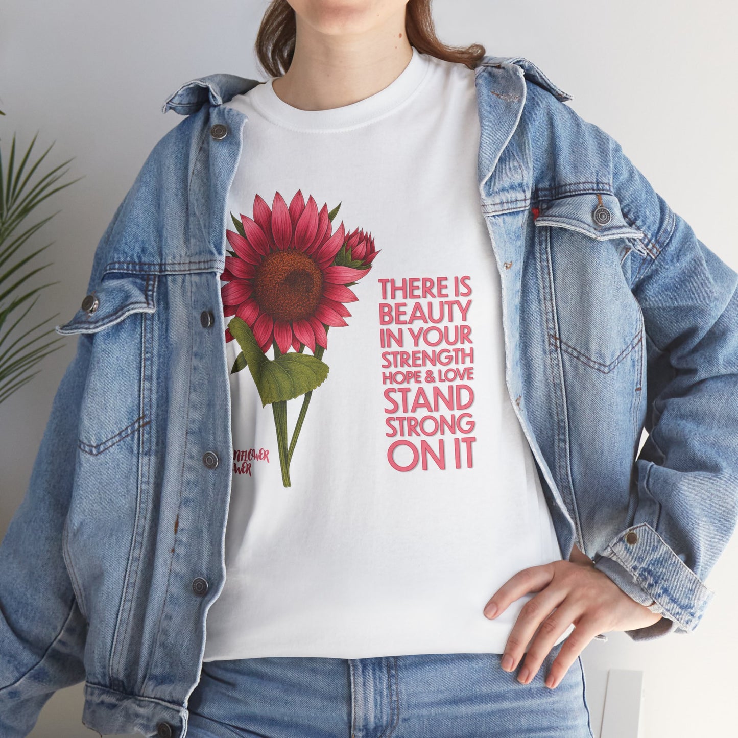 Sunflower Power Tee - Stand Strong On It