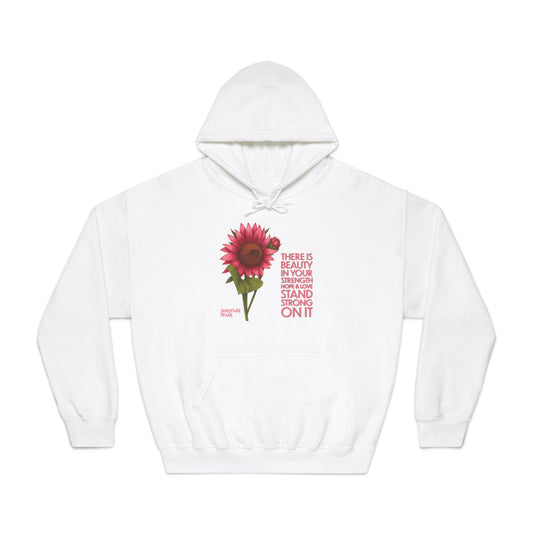 Sunflower Power Hoodie: Stand Strong On It