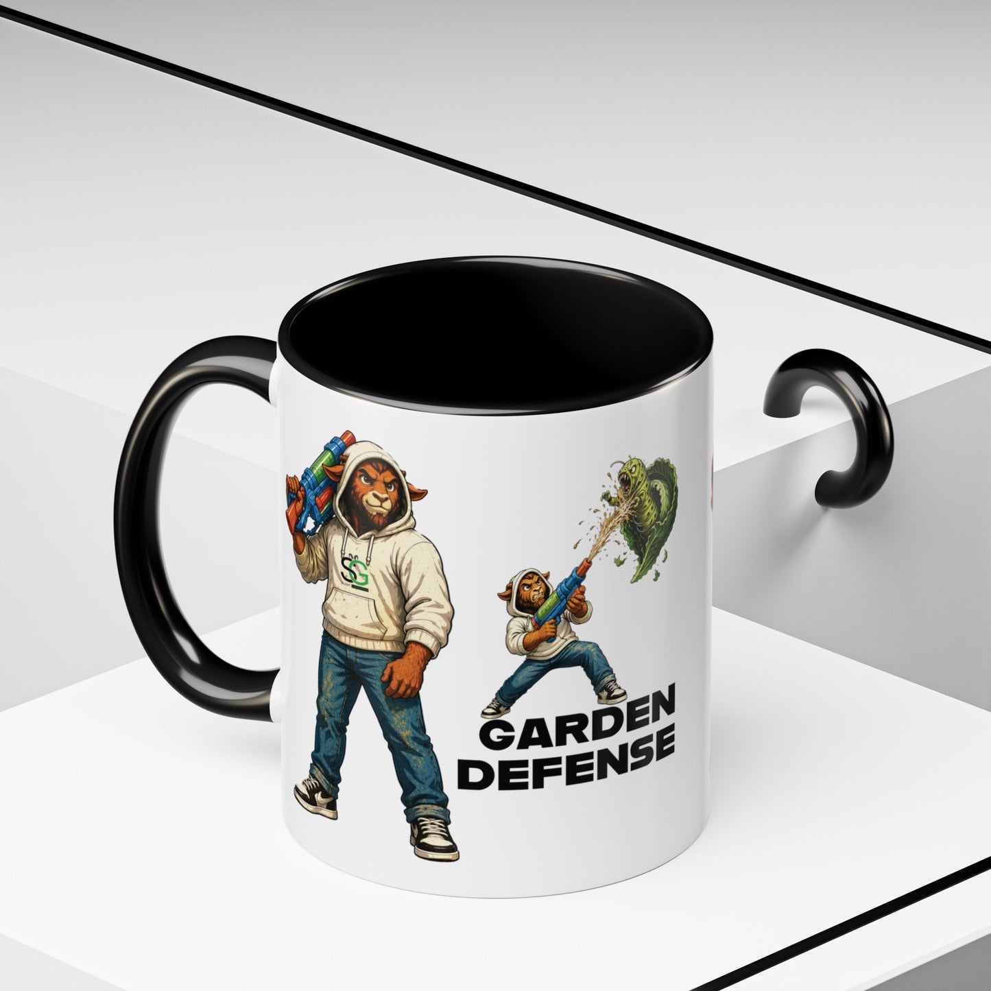 The Goat Garden Defense 11oz Coffee Mug