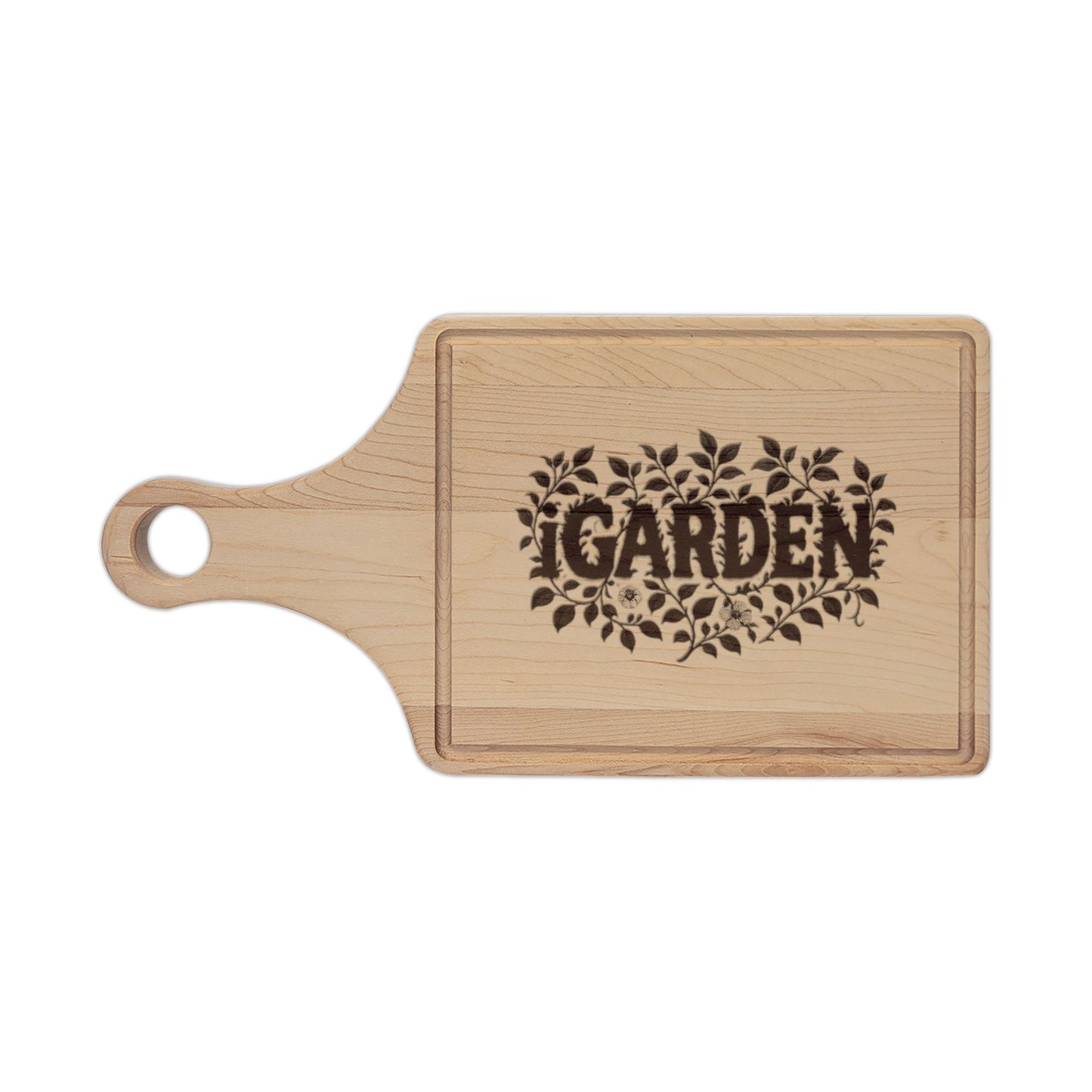 iGarden Engraved Wooden Cutting Board