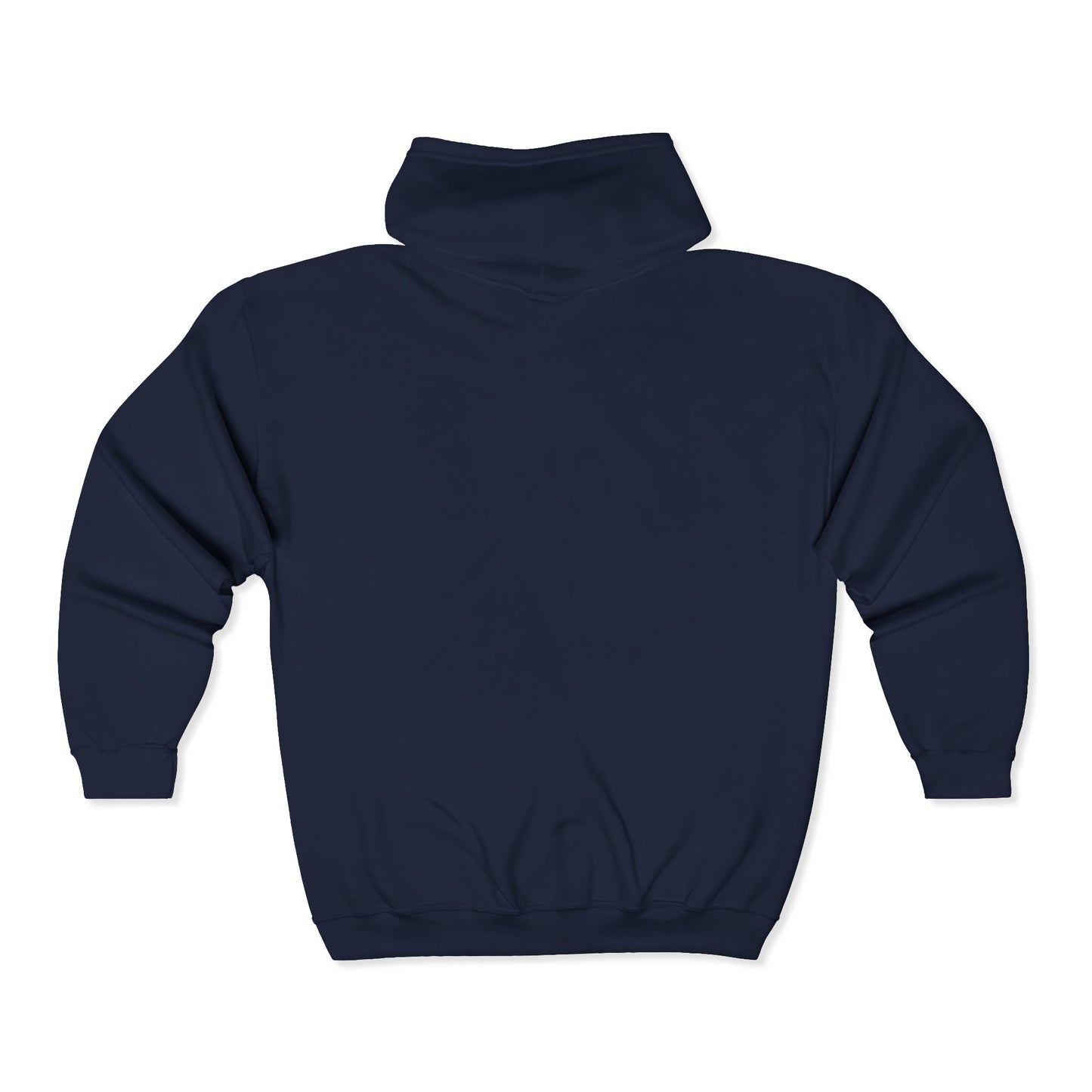 Sunflower Power: Stay Rooted in Fertile Ground - Full Zip Hoodie (Words in White)