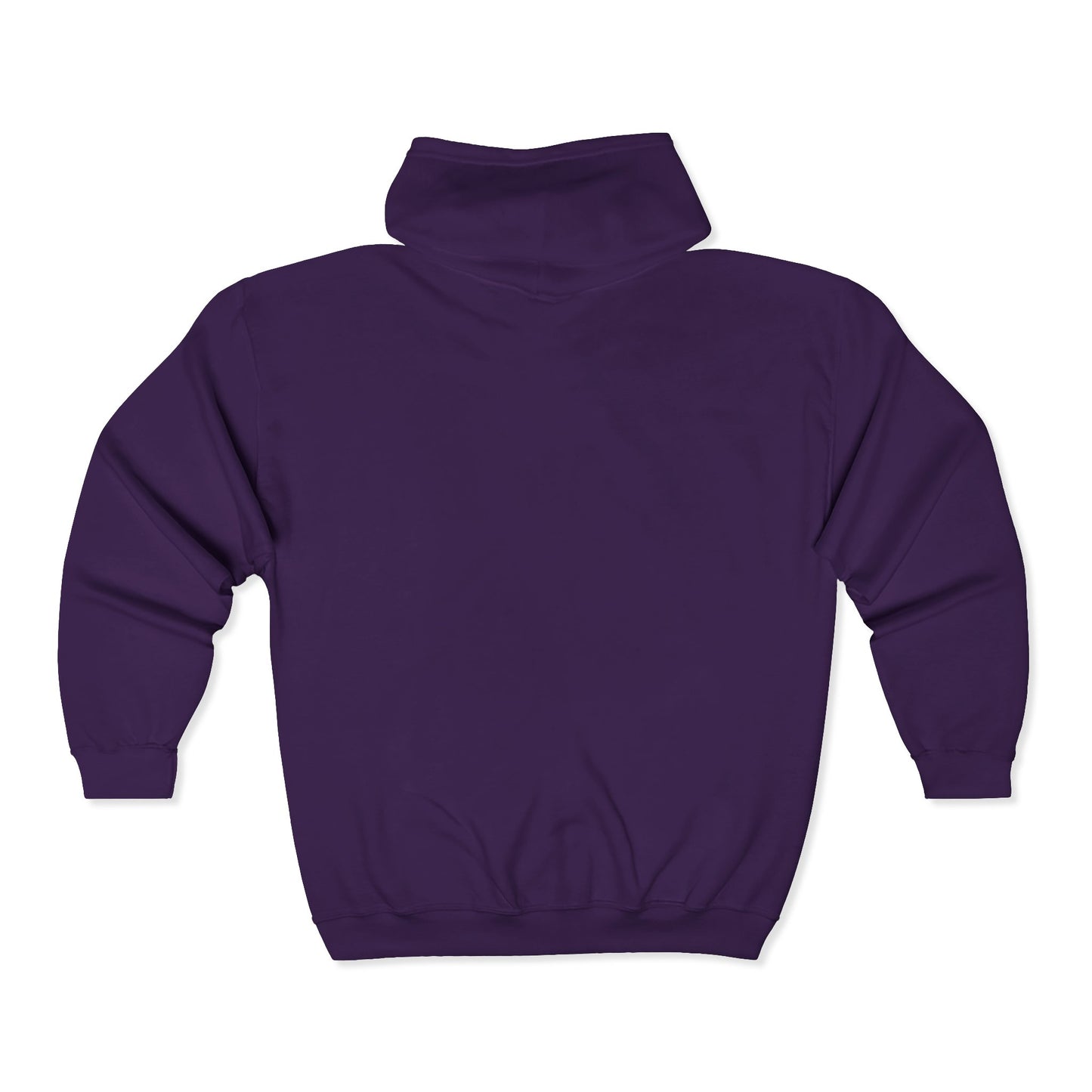 Sunflower Power: Stay Rooted in Fertile Ground - Full Zip Hoodie (Words in White)
