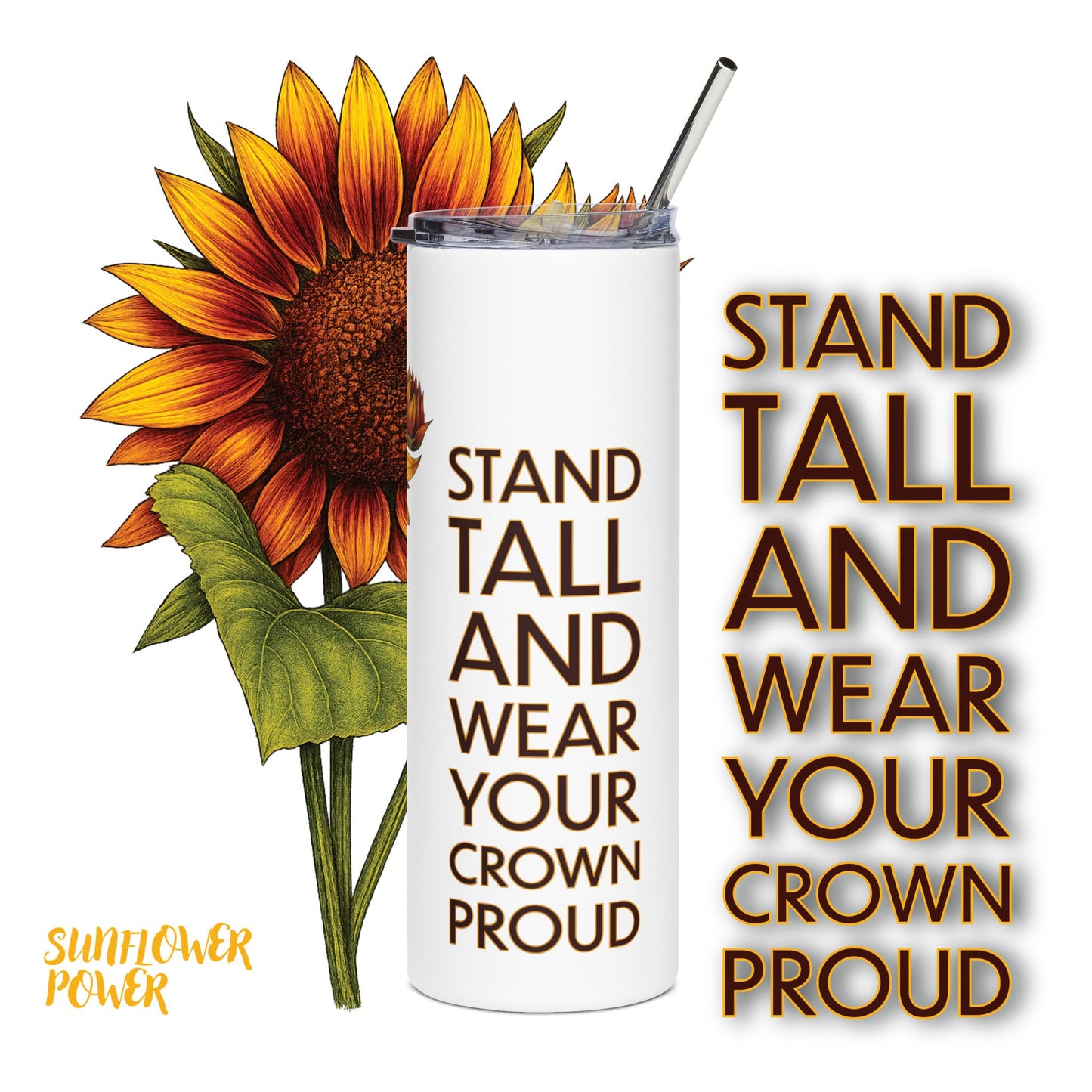 Wear Your Crown Proud 20oz Tumbler