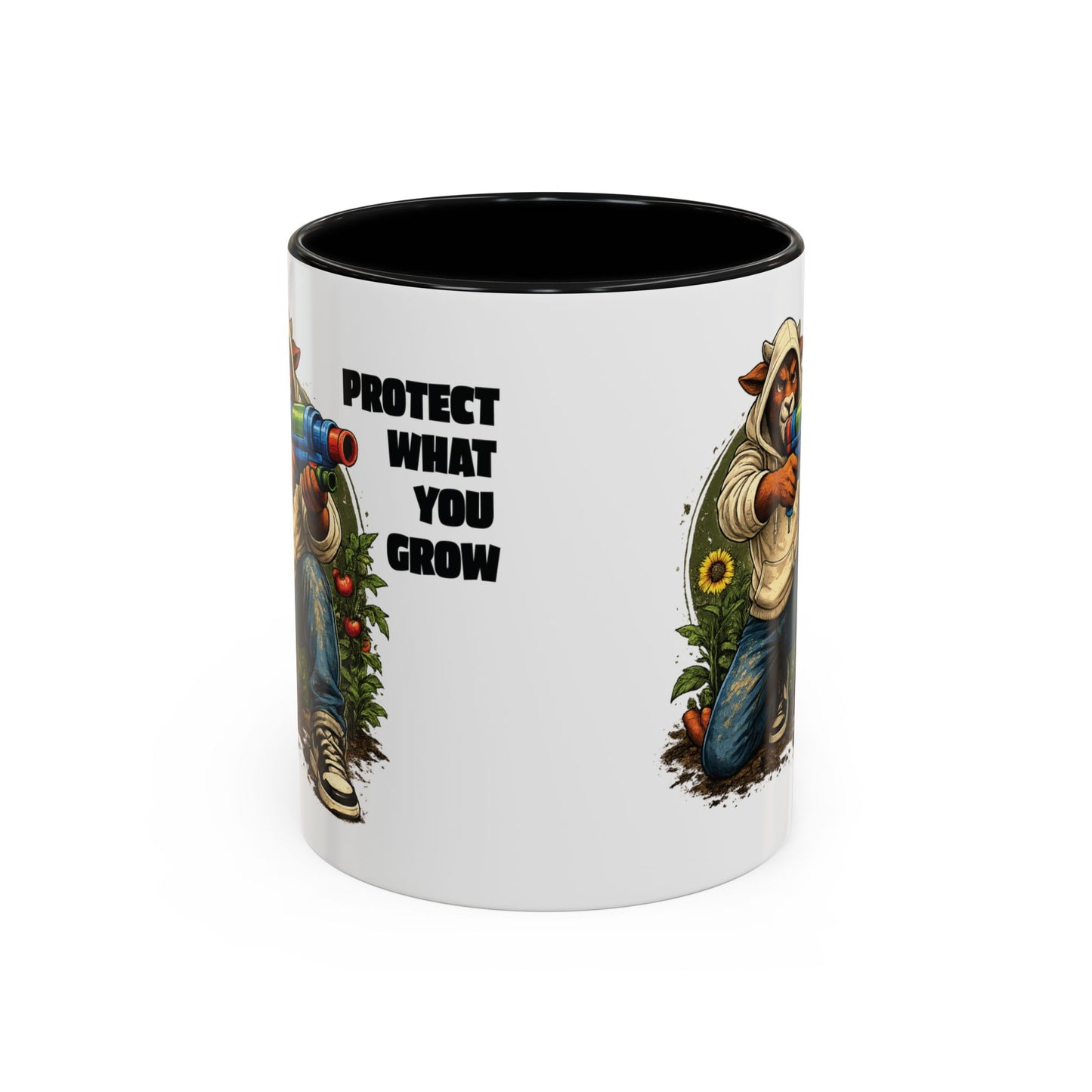 The Goat Protect What You Grow 11 oz Coffee Mug