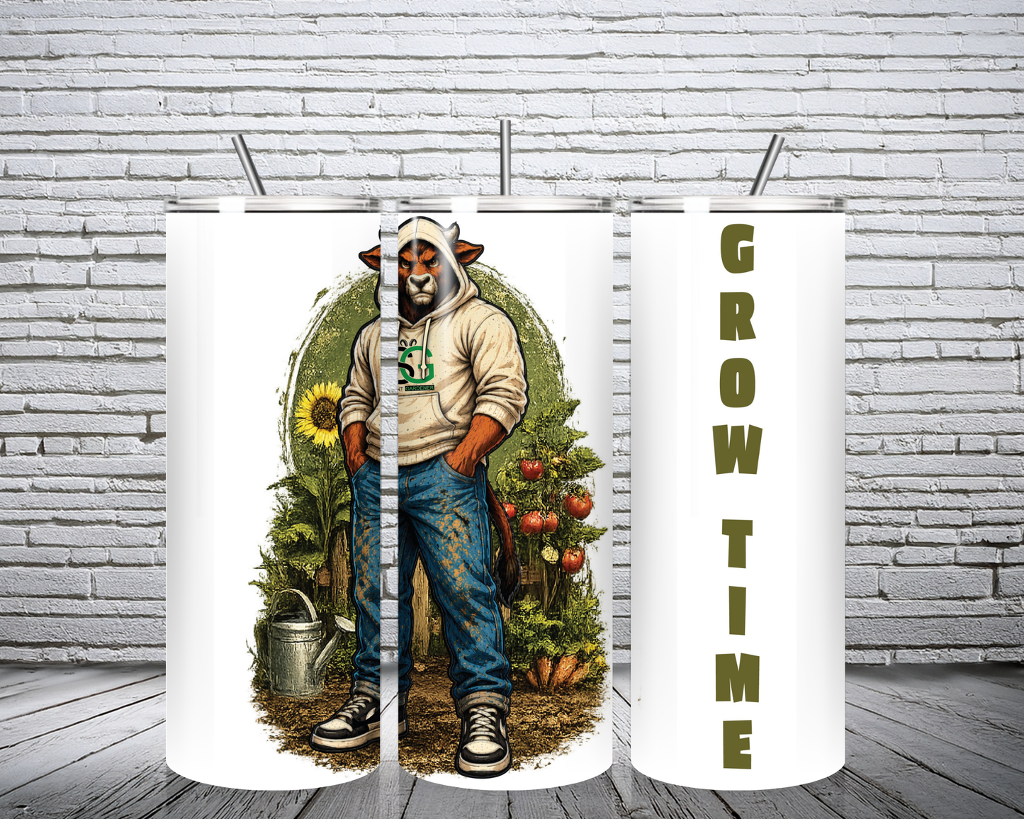 The Goat Grow Time 20oz Tumbler