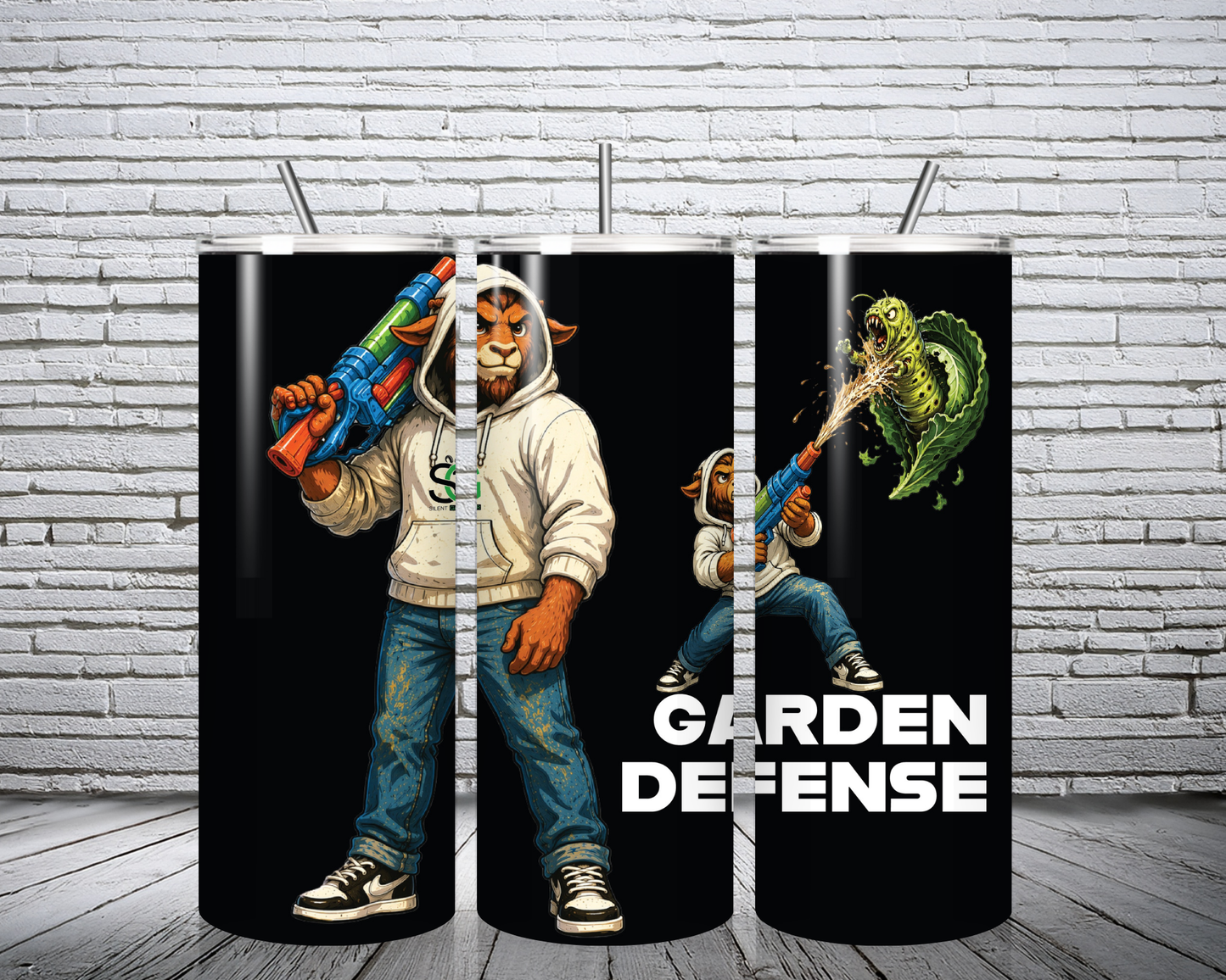 The Goat Garden Defense 20oz Tumbler