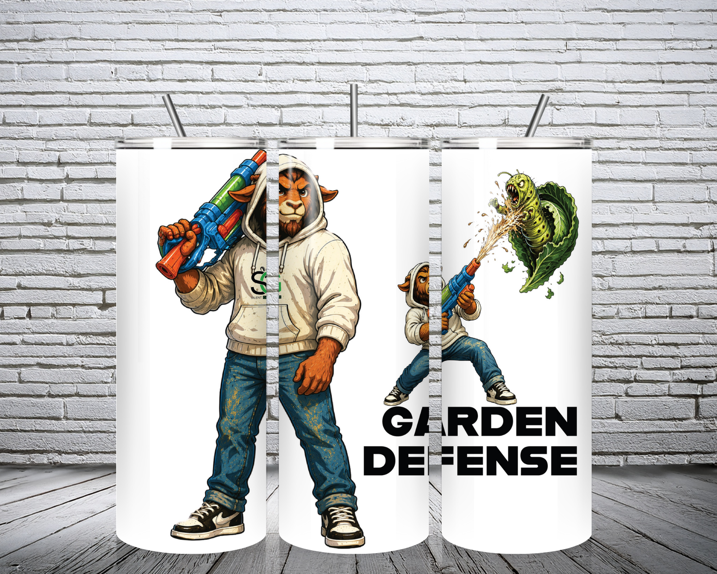 The Goat Garden Defense 20oz Tumbler