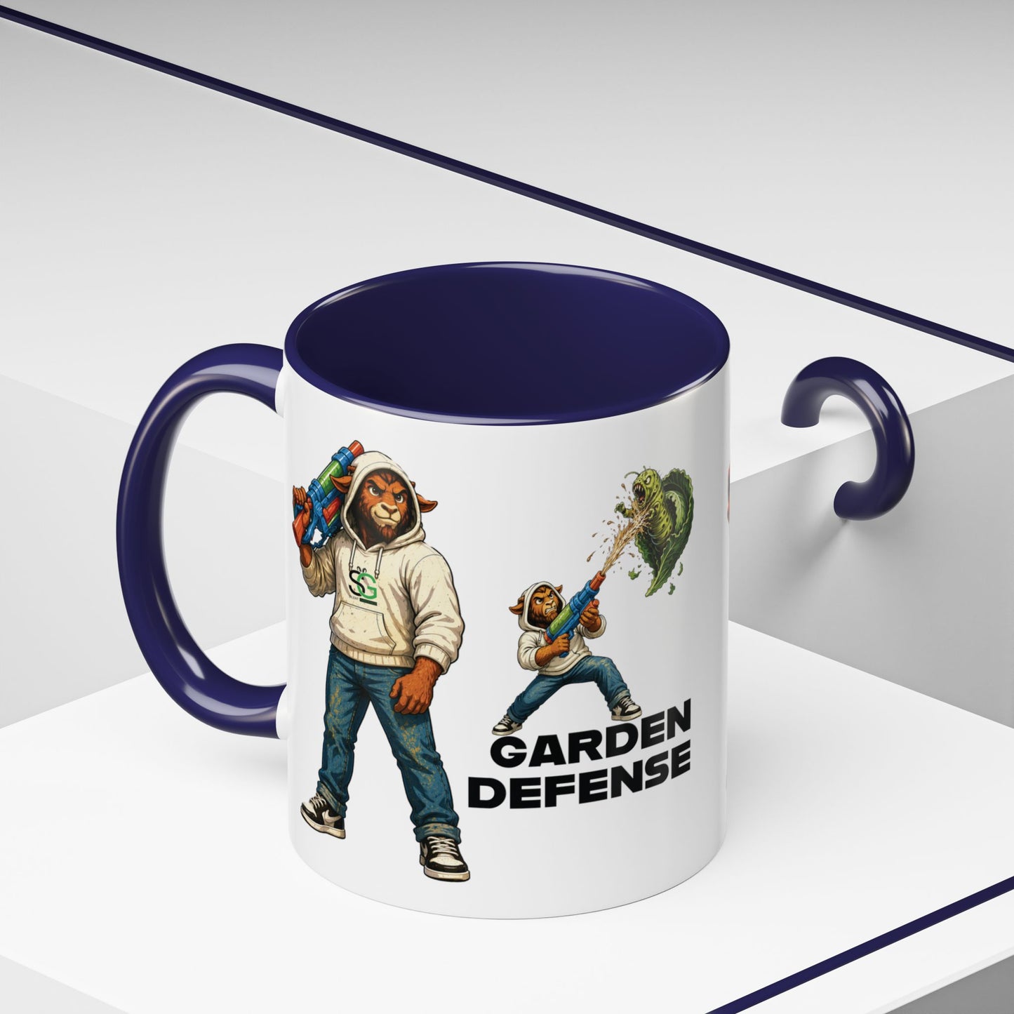The Goat Garden Defense 11oz Coffee Mug