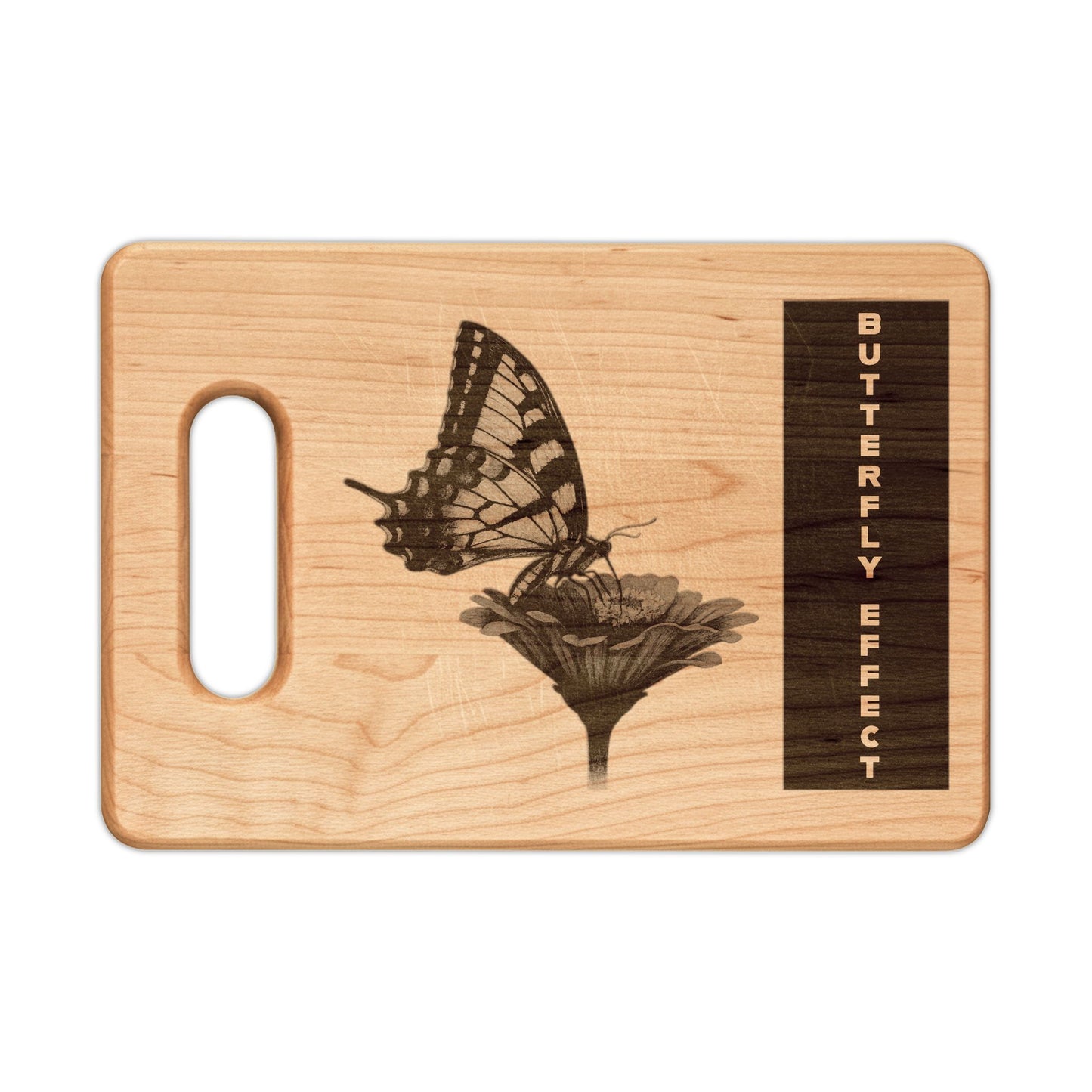 Butterfly Effect Wooden Cutting Board