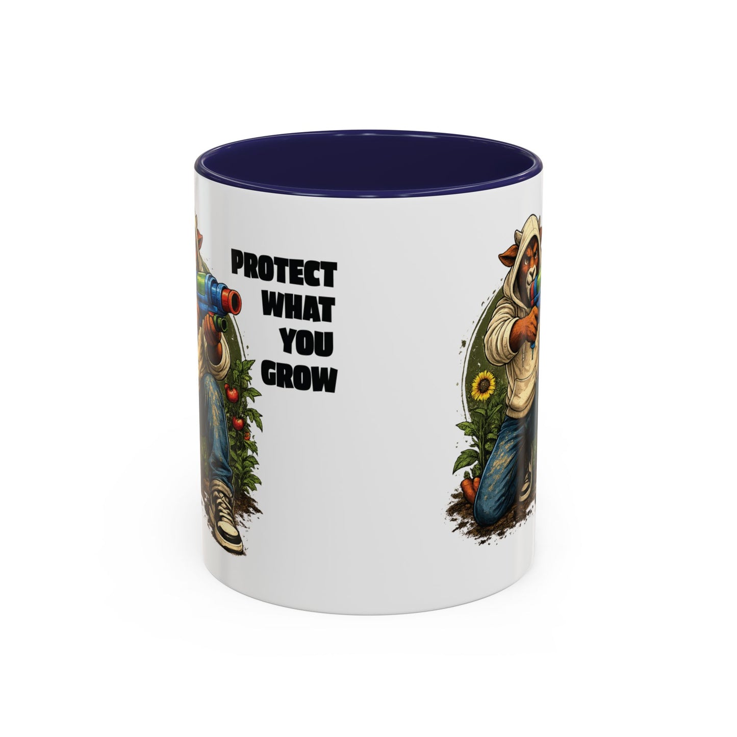 The Goat Protect What You Grow 11 oz Coffee Mug