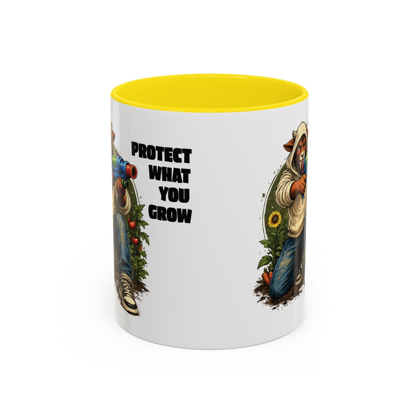 The Goat Protect What You Grow 11 oz Coffee Mug