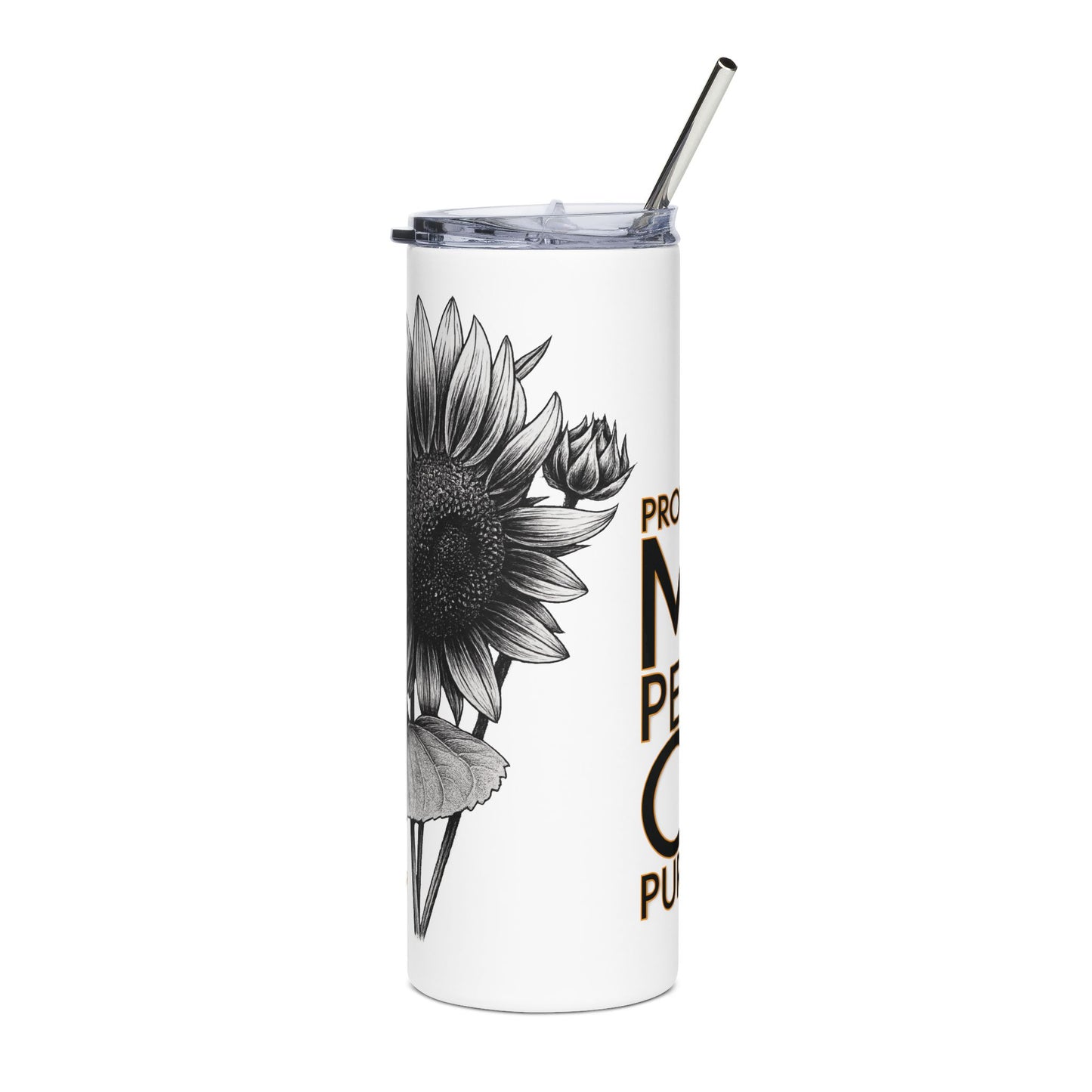 Sunflower Power: Protecting My Peace 20oz Tumbler