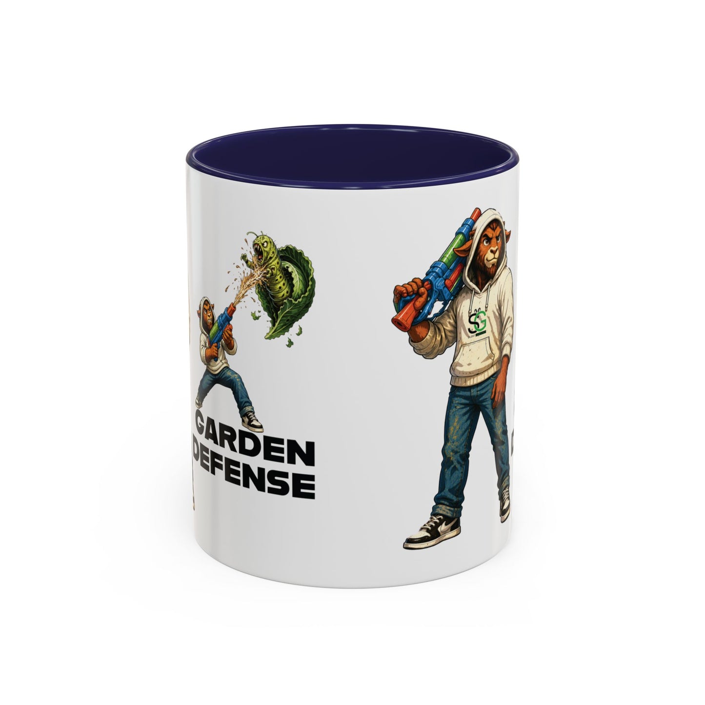 The Goat Garden Defense 11oz Coffee Mug