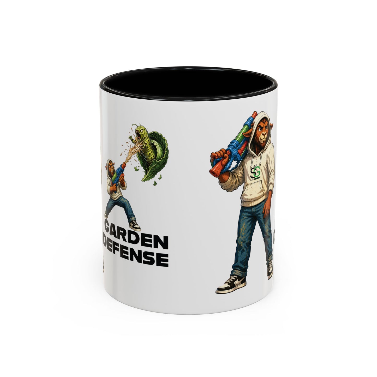 The Goat Garden Defense 11oz Coffee Mug