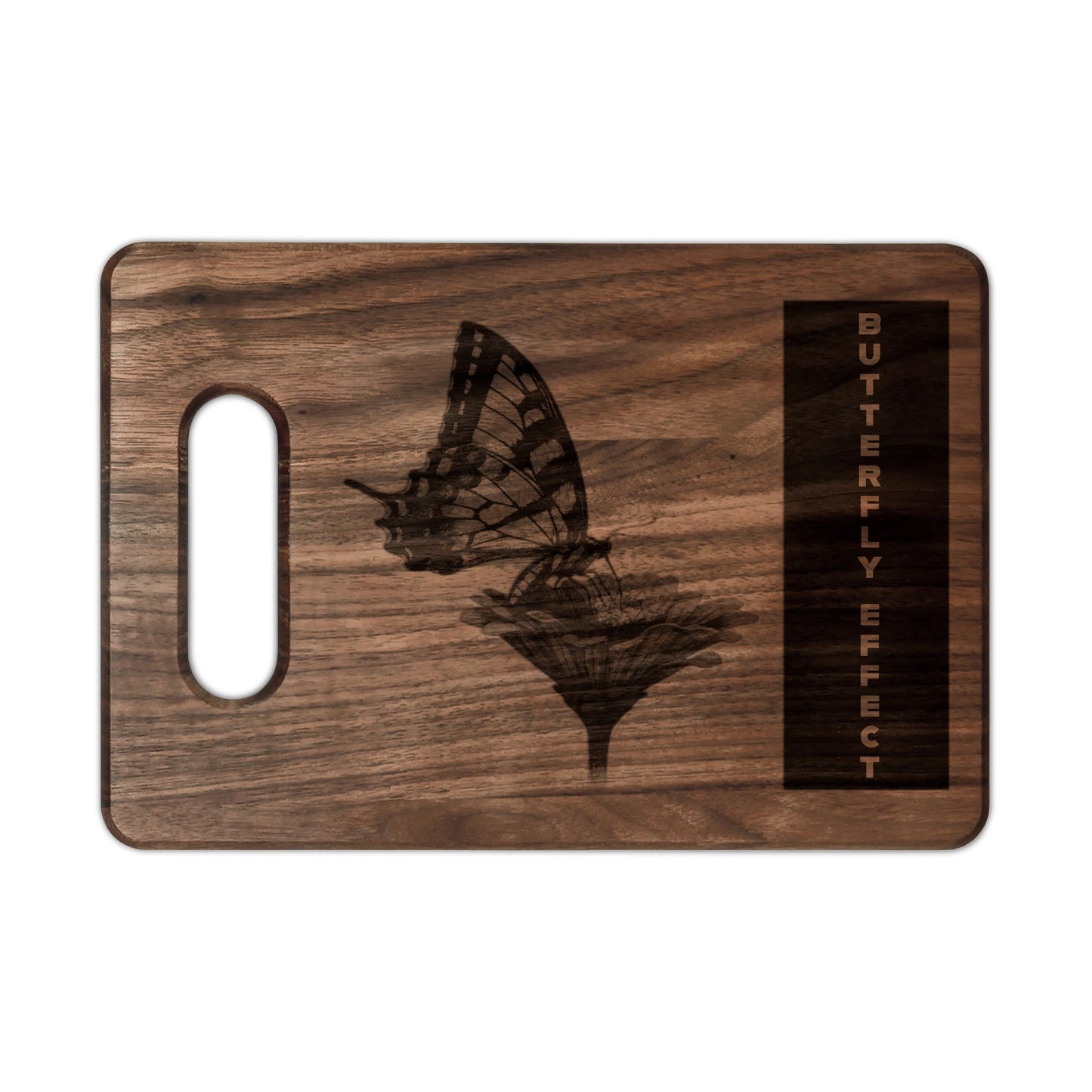 Butterfly Effect Wooden Cutting Board