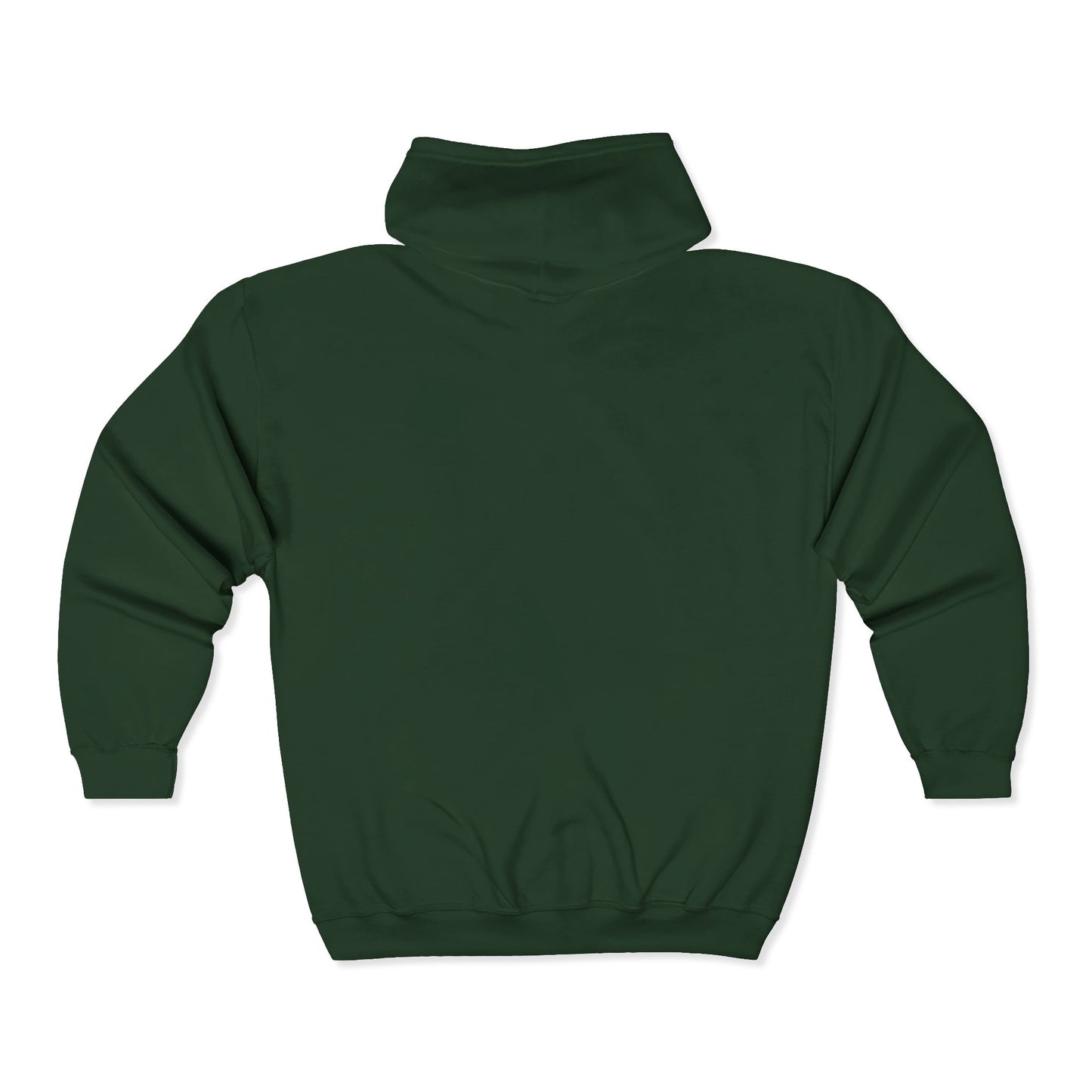 Sunflower Power: Stay Rooted in Fertile Ground - Full Zip Hoodie (Words in White)
