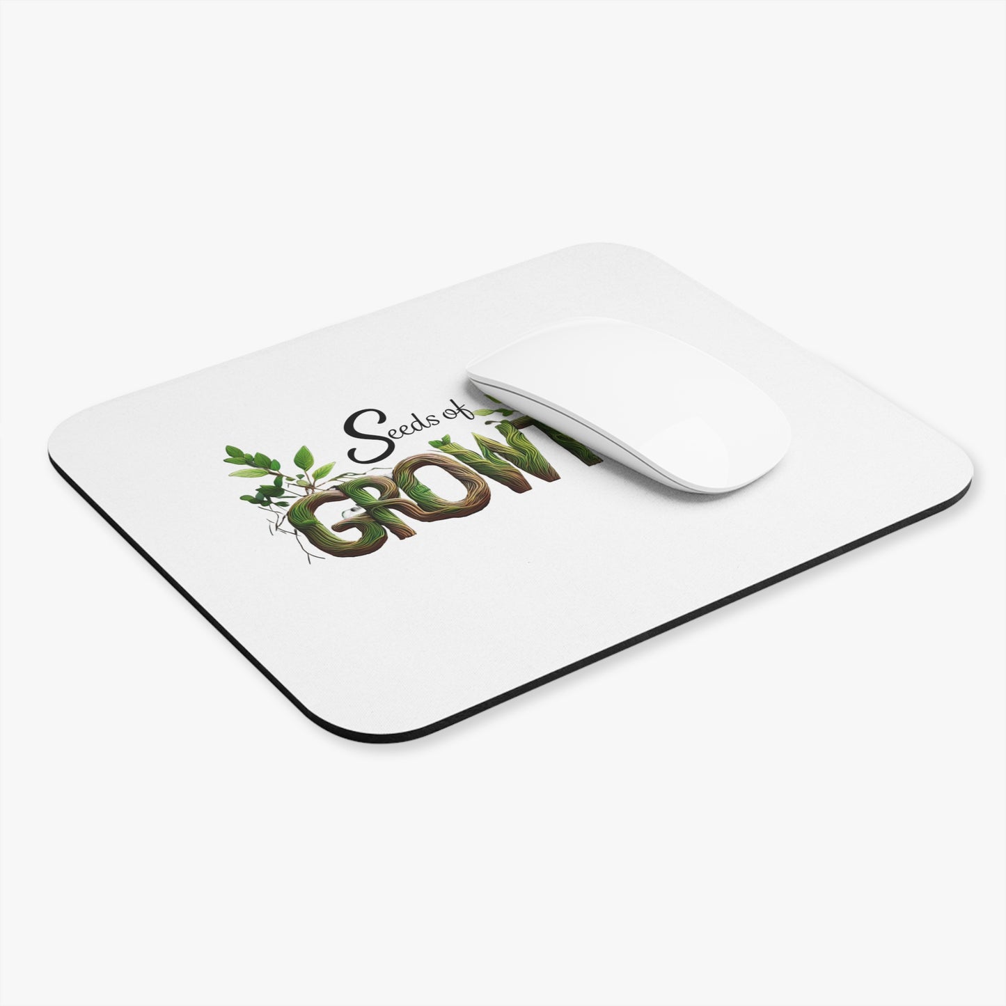 Seeds of Growth Inc. Logo Mousepad (Rectangle)