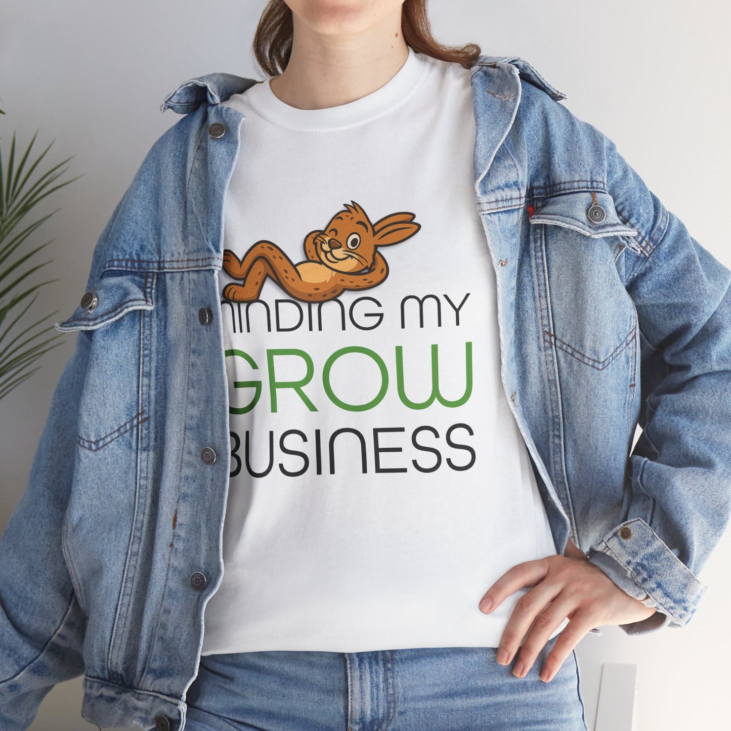 Minding My Grow Business Tee
