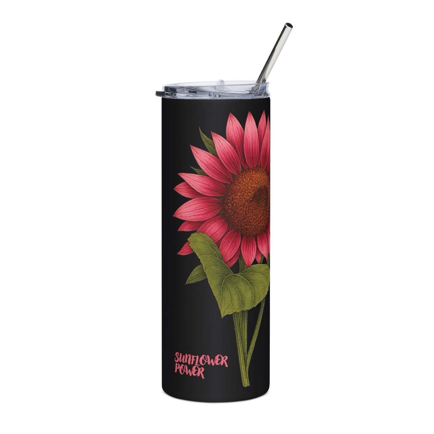 Sunflower Power: Stand Strong On It 20oz Tumbler
